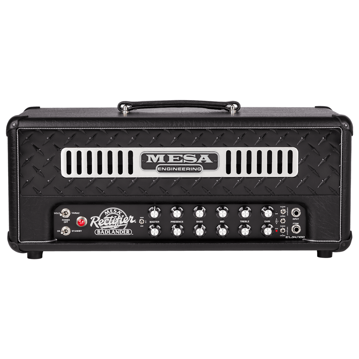 Mesa Boogie Rectifier Badlander 100-watt Tube Head - Black Taurus