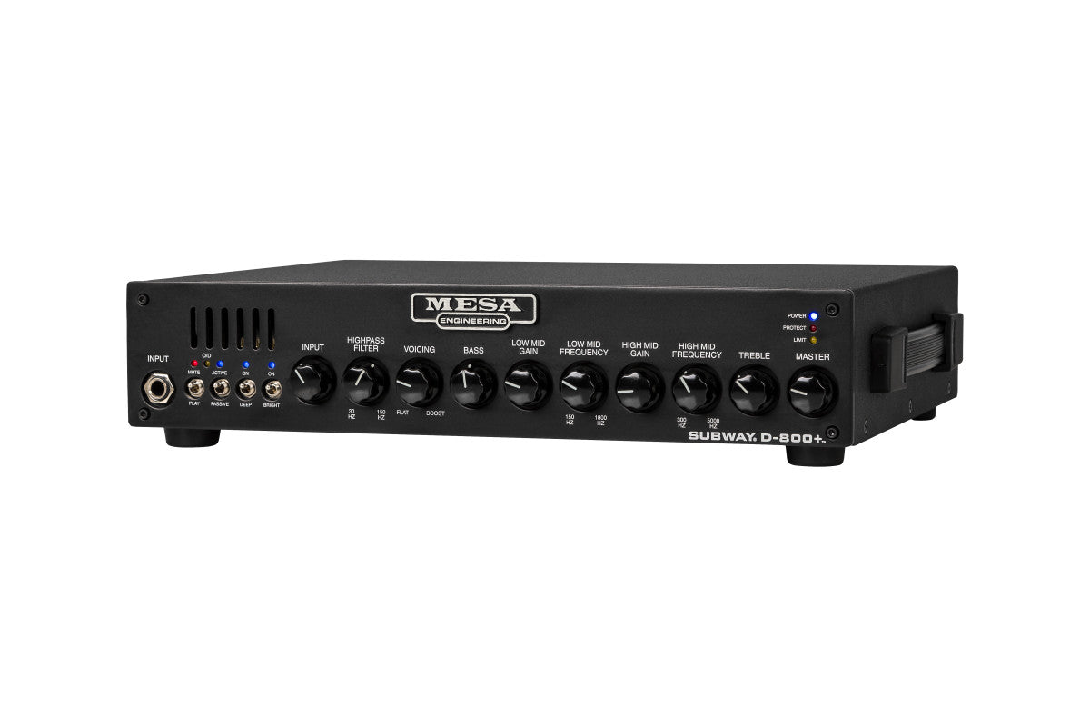 Mesa Boogie Subway D-800+ Lightweight 800-watt Bass Head