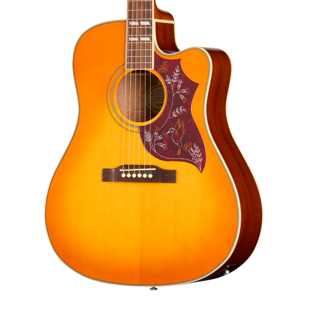 Epiphone Hummingbird Studio EC Acoustic-Electric Guitar - Heritage Che