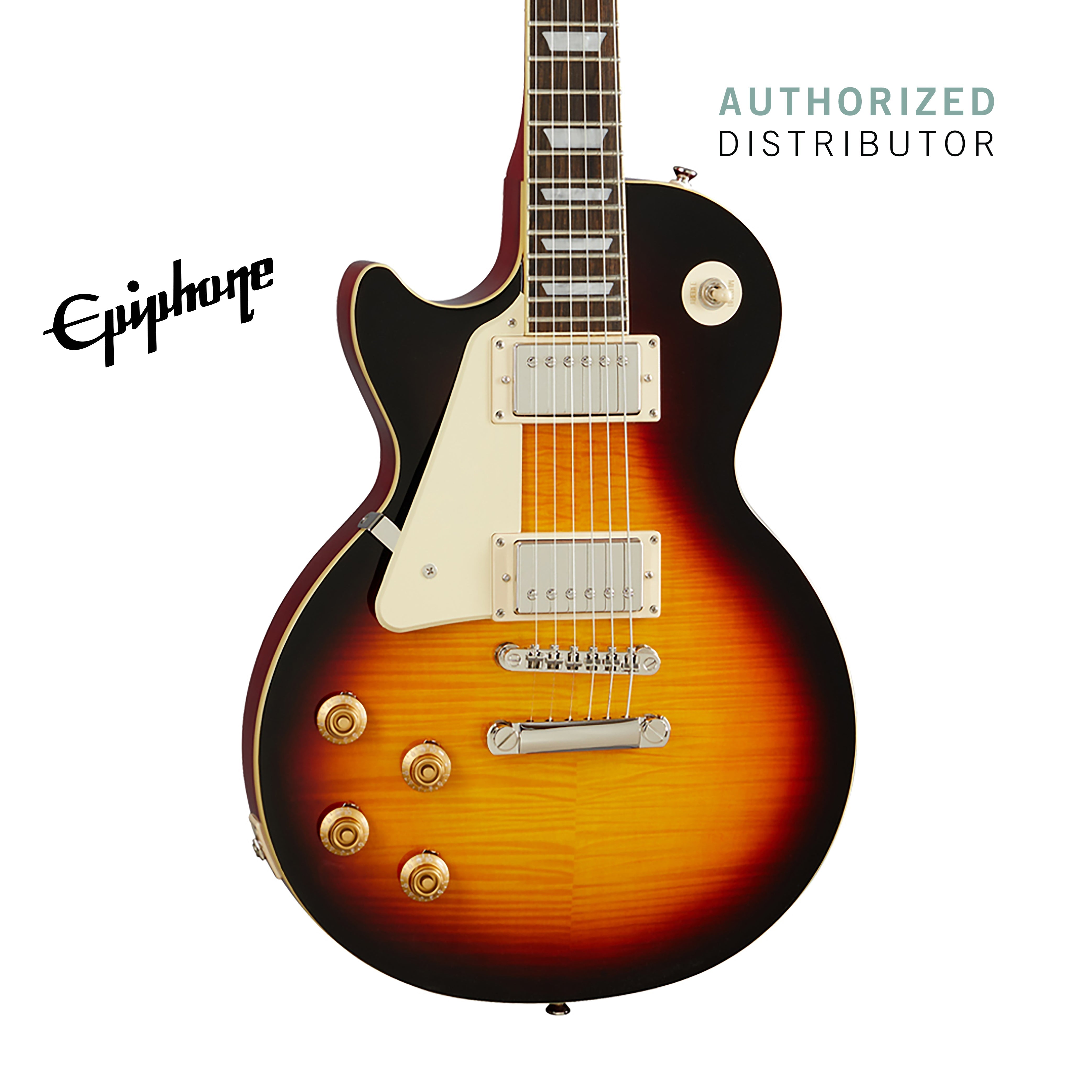 Epiphone Les Paul Standard 50s Left-Handed Electric Guitar - Vintage Sunburst