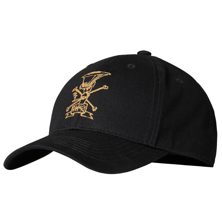 GIBSON ACCESSORIES SLASH 'SKULLY' BASEBALL HAT (GA-SLSH-BBHT)
