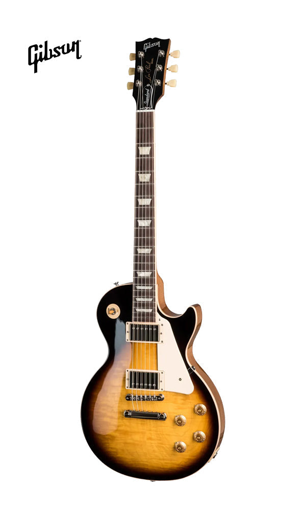 GIBSON LES PAUL STANDARD 50S FIGURED TOP ELECTRIC GUITAR - TOBACCO BURST
