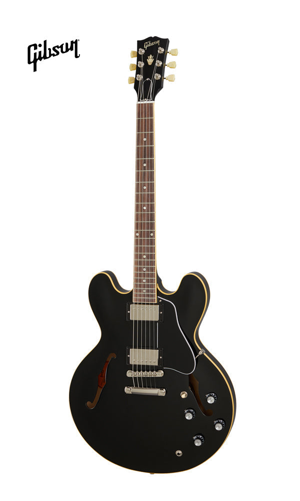GIBSON ES-335 SEMI-HOLLOWBODY ELECTRIC GUITAR - VINTAGE EBONY