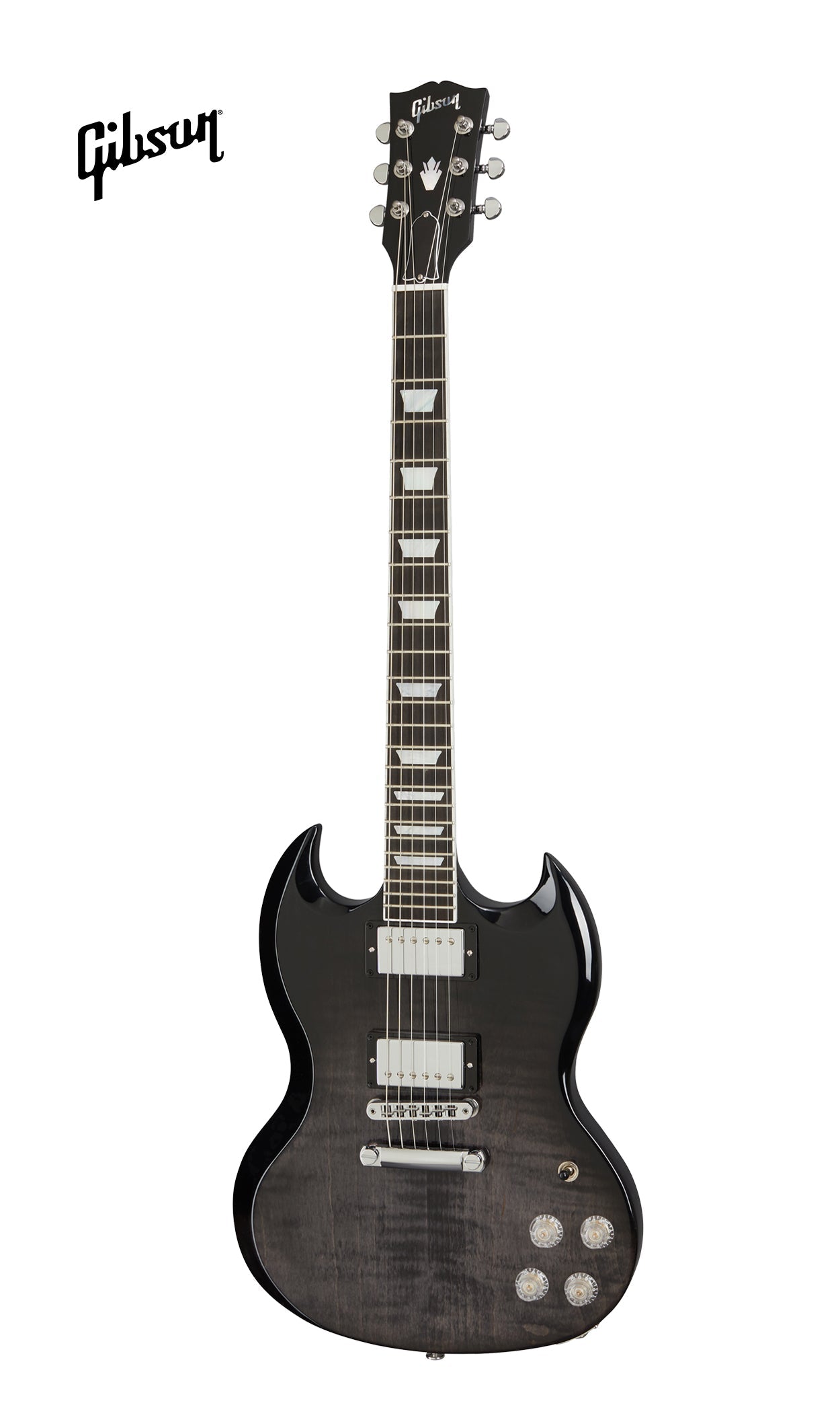 GIBSON SG MODERN ELECTRIC GUITAR - TRANS BLACK FADE