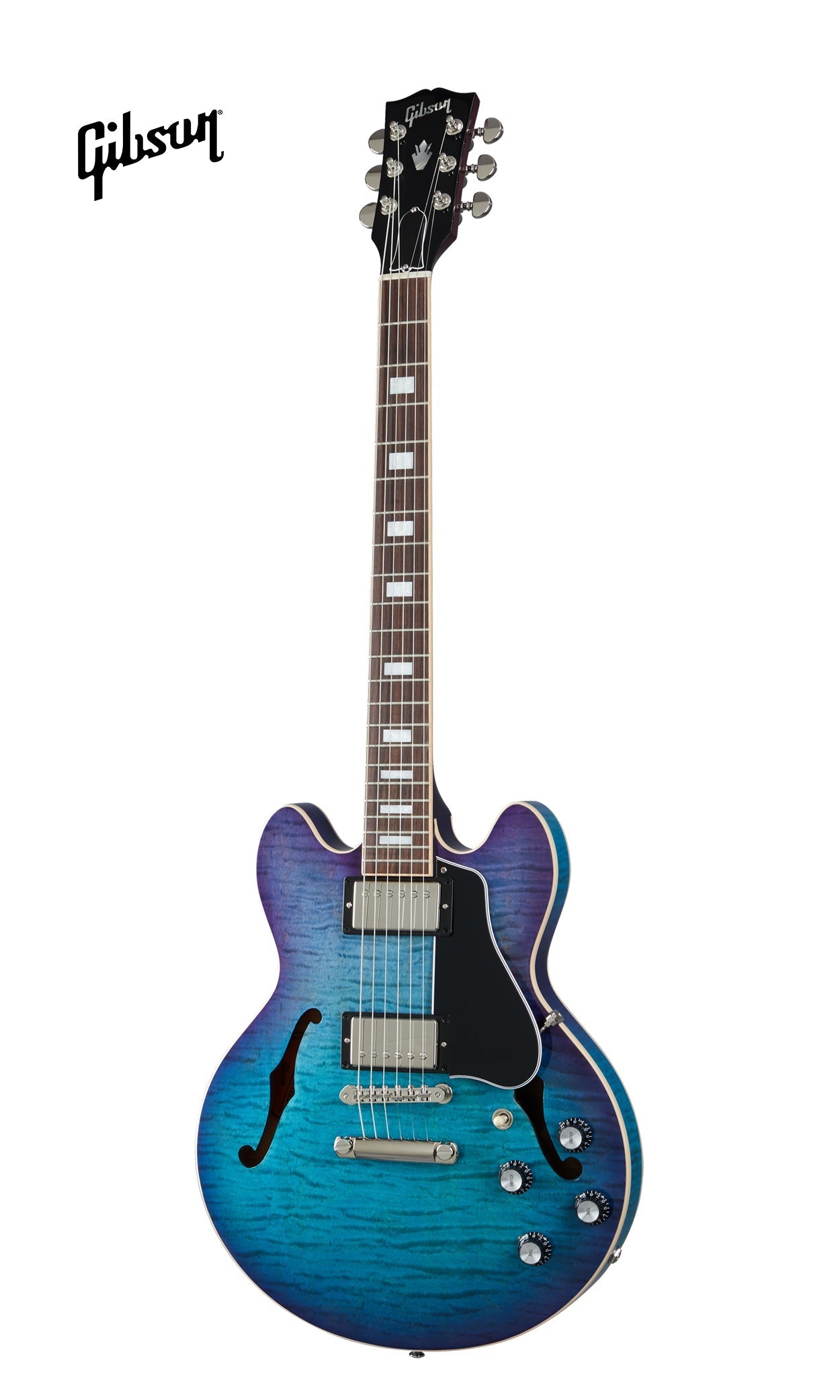 GIBSON ES-339 FIGURED SEMI-HOLLOWBODY ELECTRIC GUITAR - BLUEBERRY BURST