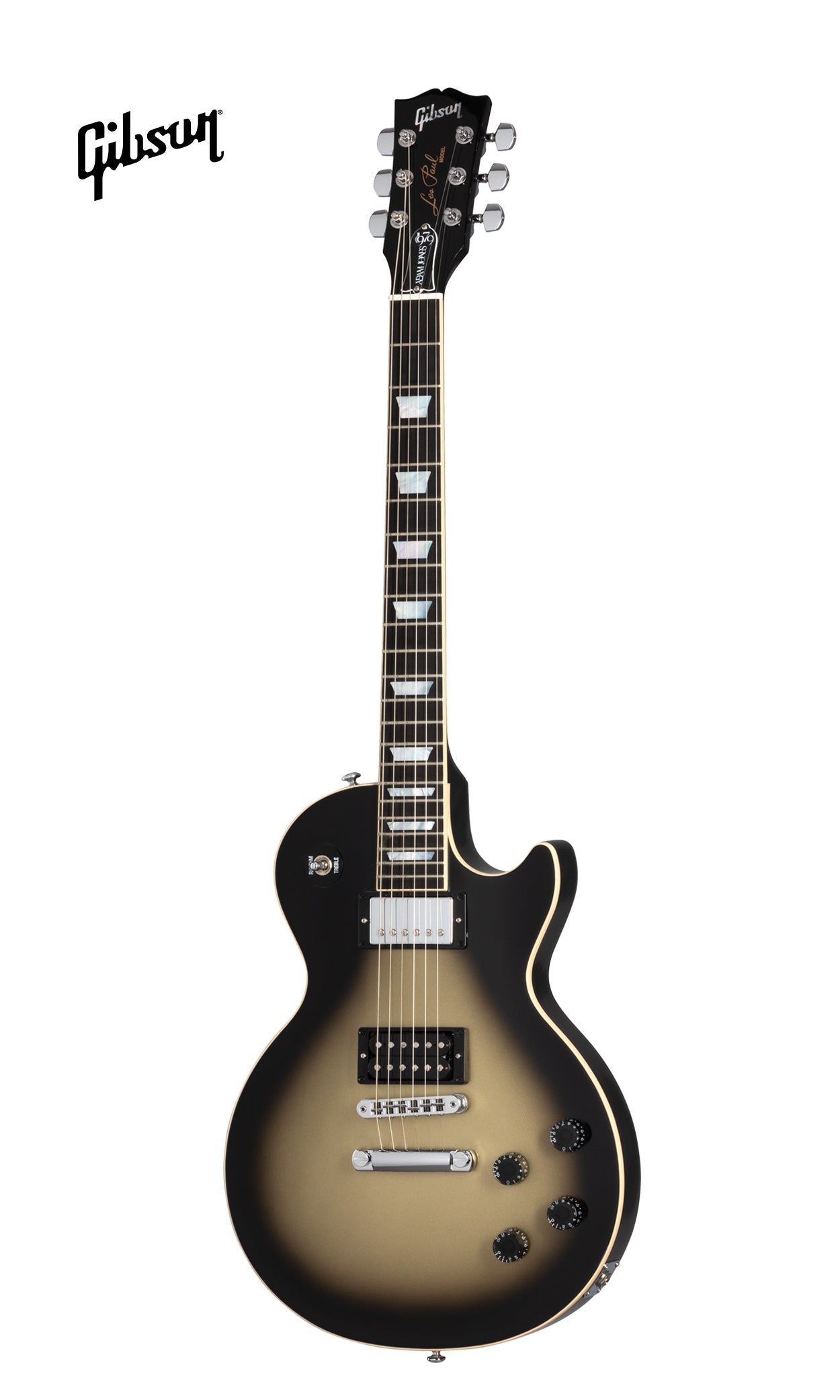 GIBSON ADAM JONES LES PAUL STANDARD ELECTRIC GUITAR - SILVERBURST
