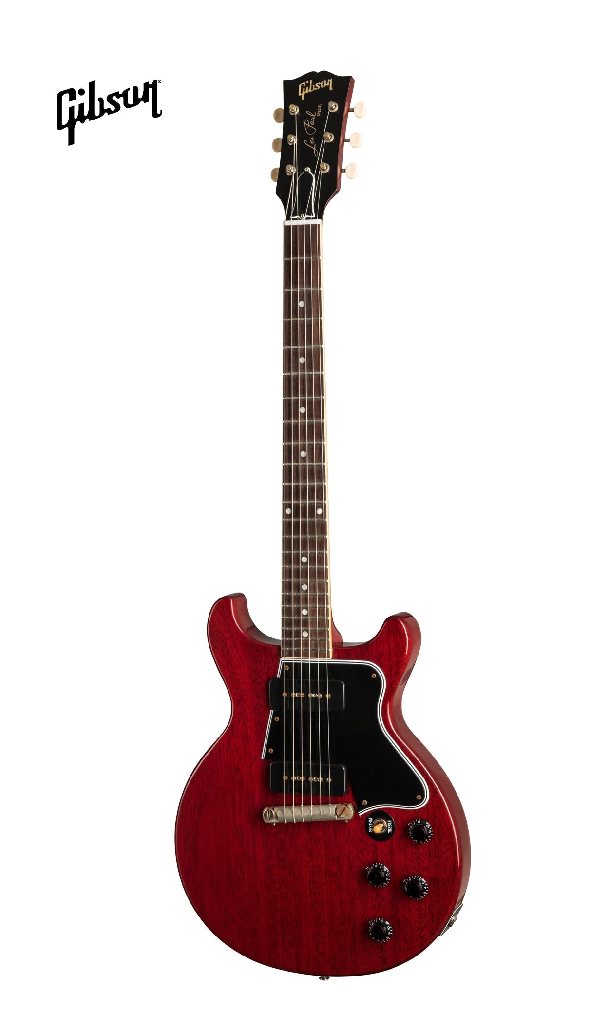 GIBSON 1960 LES PAUL SPECIAL DOUBLE CUT REISSUE VOS ELECTRIC GUITAR - CHERRY RED