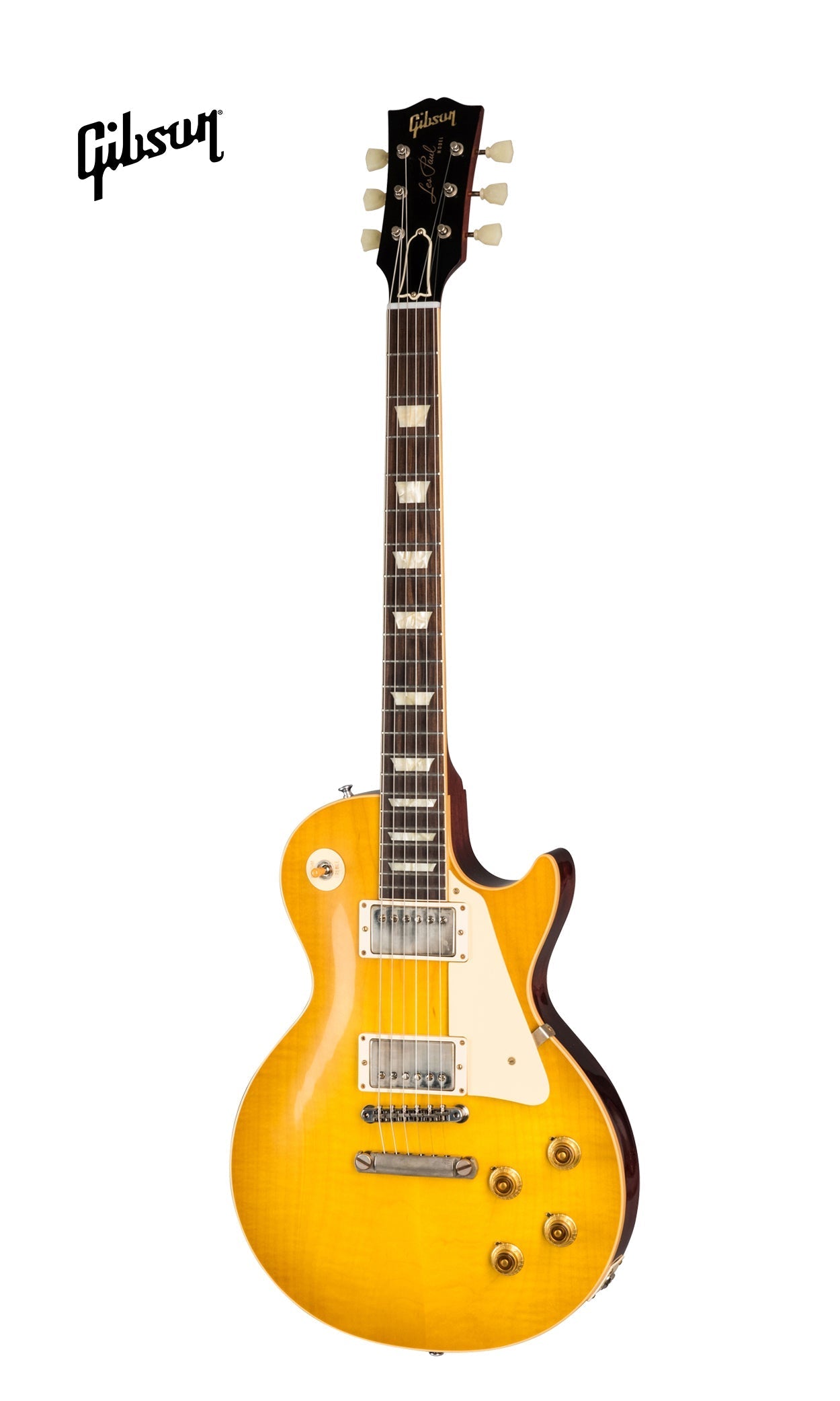 GIBSON 1958 LES PAUL STANDARD REISSUE VOS ELECTRIC GUITAR - LEMON BURST