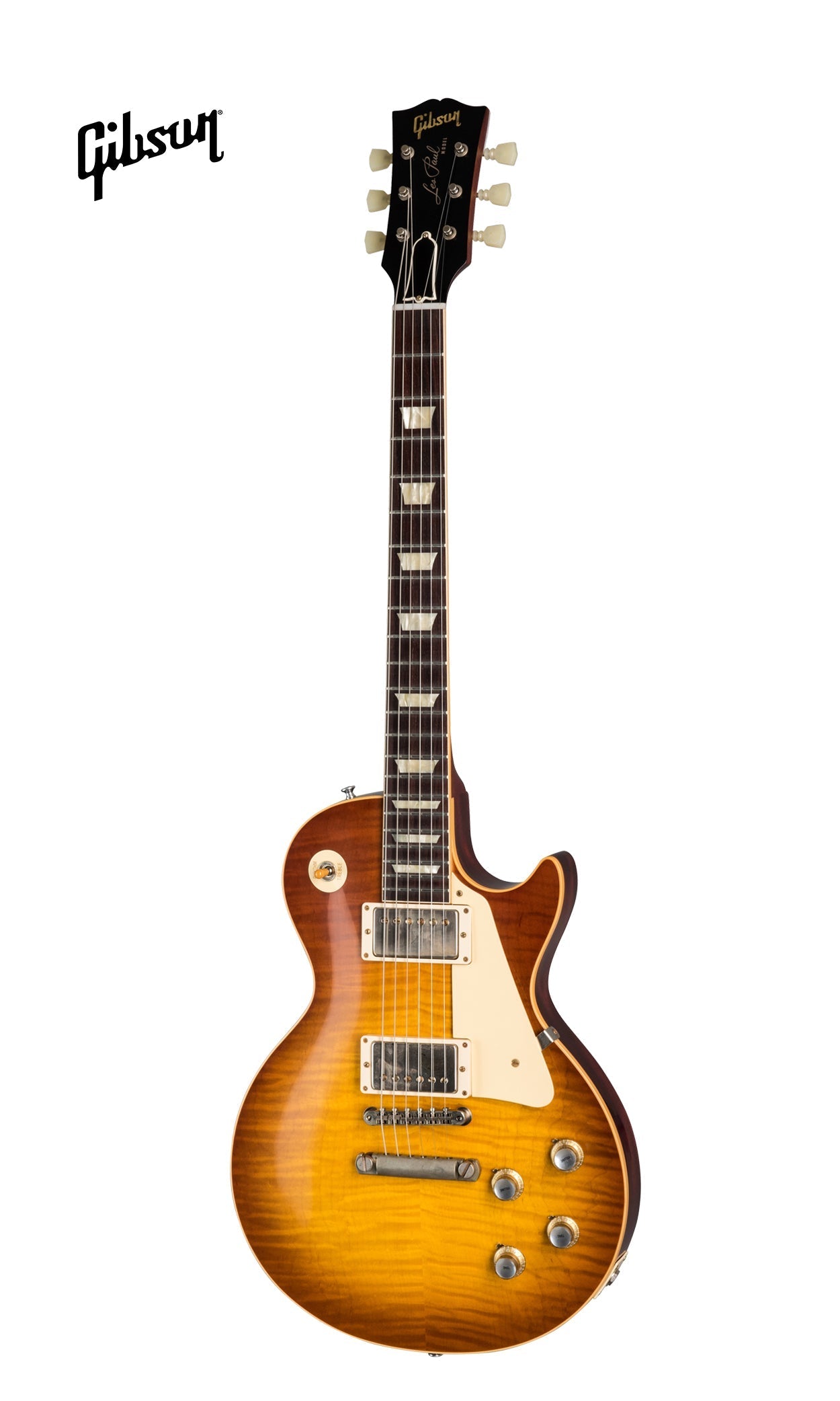 GIBSON 1960 LES PAUL STANDARD REISSUE VOS ELECTRIC GUITAR - ICED TEA BURST
