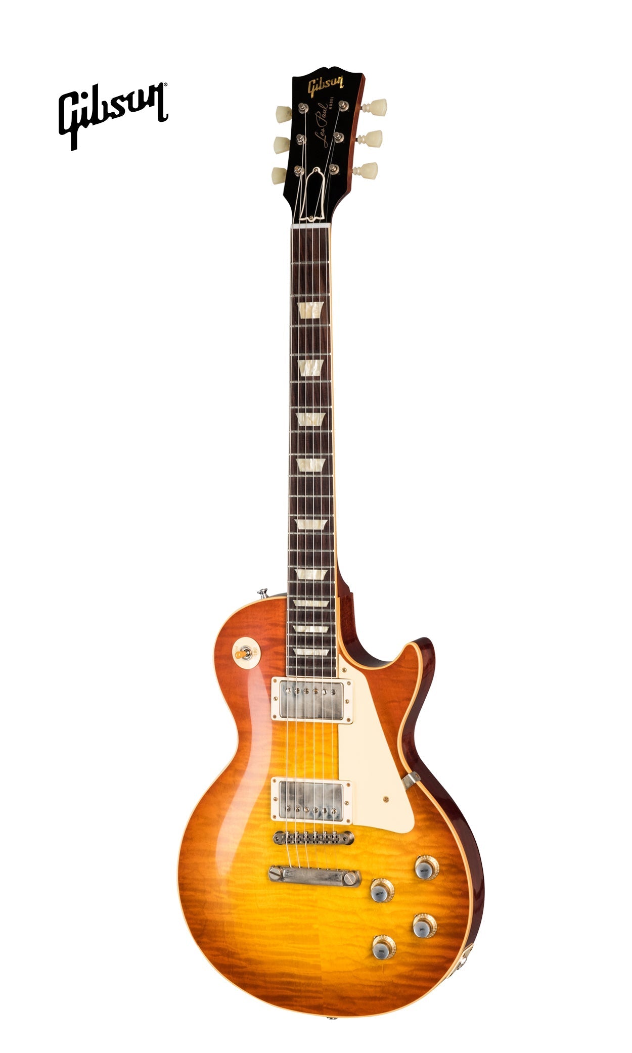 GIBSON 1960 LES PAUL STANDARD REISSUE VOS ELECTRIC GUITAR - TANGERINE BURST