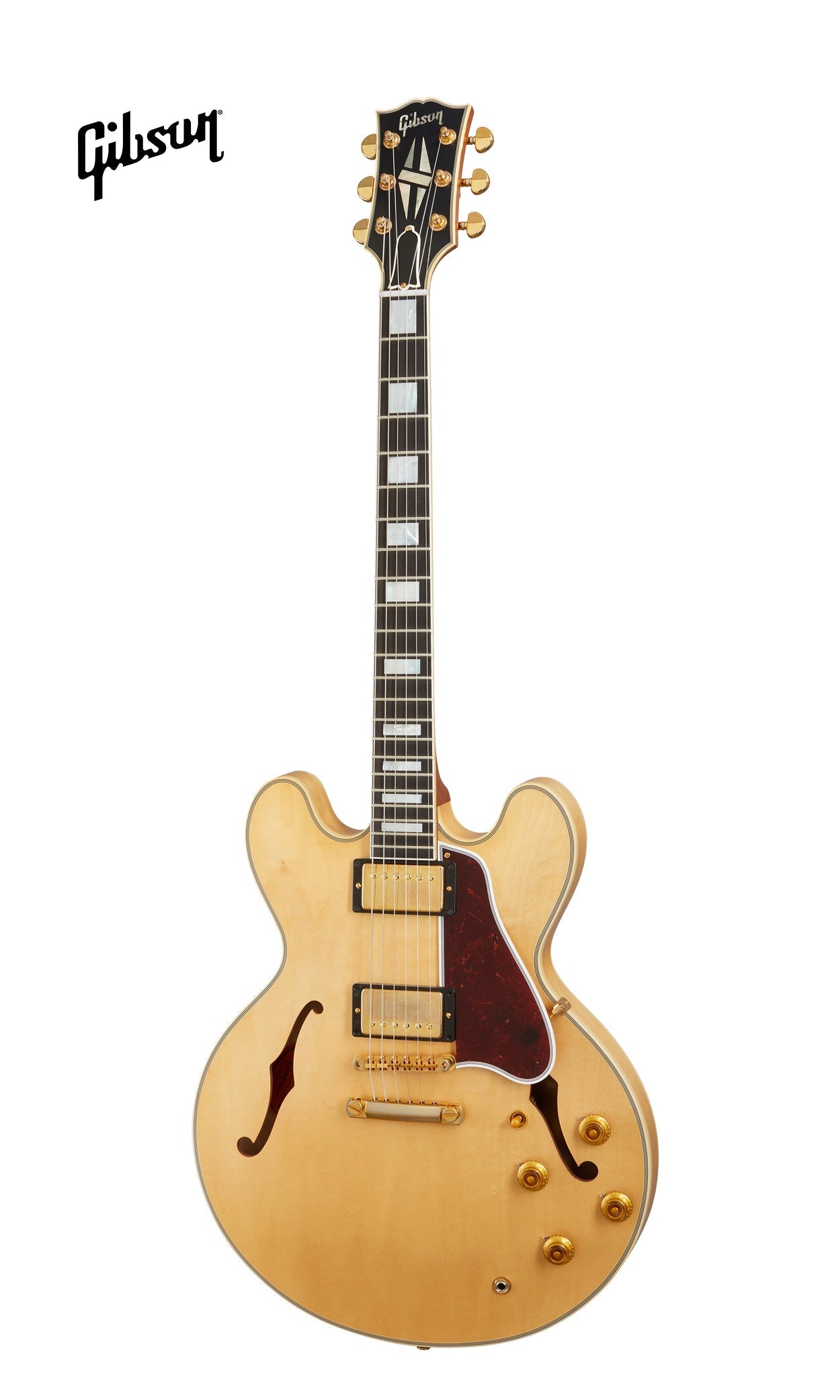 GIBSON 1959 ES-355 REISSUE STOP BAR VOS SEMI-HOLLOWBODY ELECTRIC GUITAR - VINTAGE NATURAL