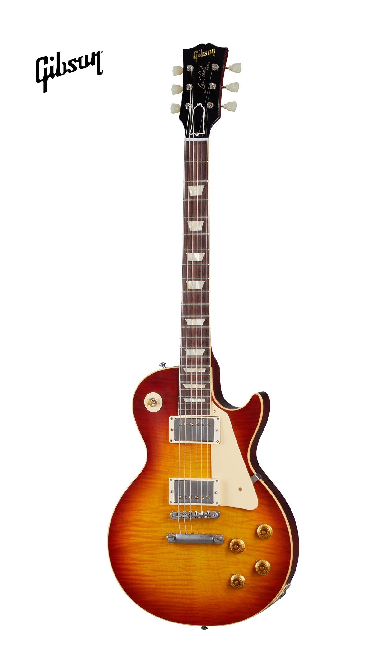 GIBSON 1959 LES PAUL STANDARD REISSUE ULTRA LIGHT AGED ELECTRIC GUITAR - SUNRISE TEABURST