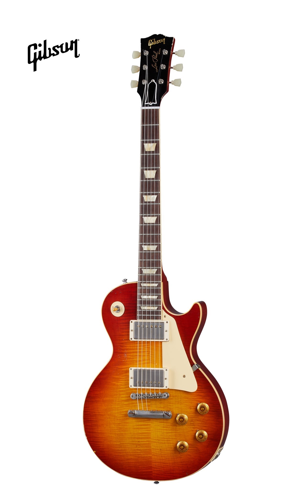 GIBSON 1959 LES PAUL STANDARD REISSUE LIGHT AGED ELECTRIC GUITAR - CHERRY TEABURST
