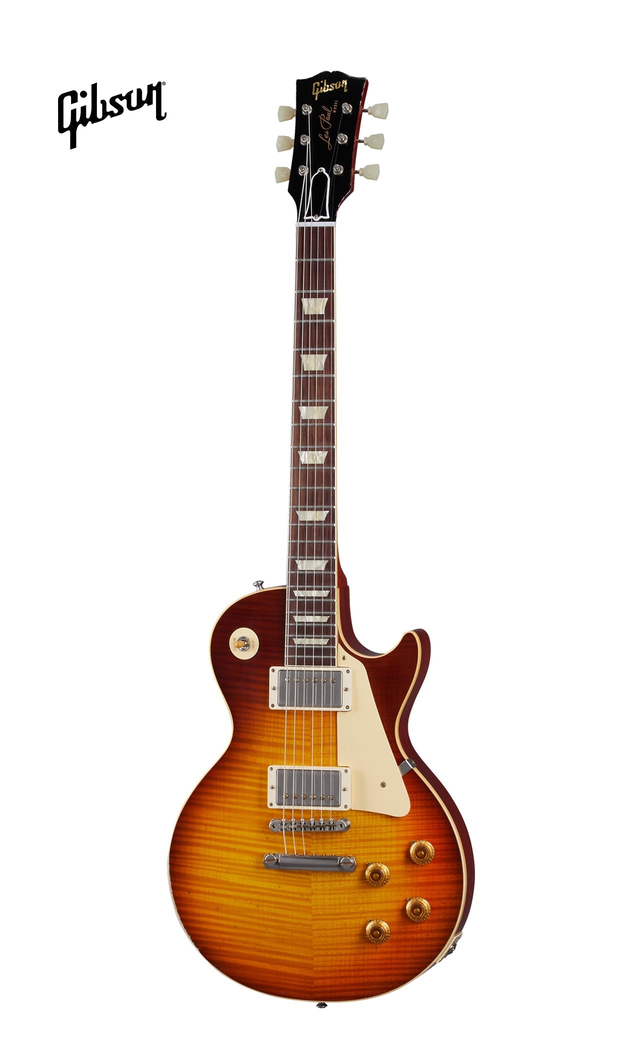 GIBSON 1959 LES PAUL STANDARD REISSUE LIGHT AGED ELECTRIC GUITAR - ROYAL TEABURST