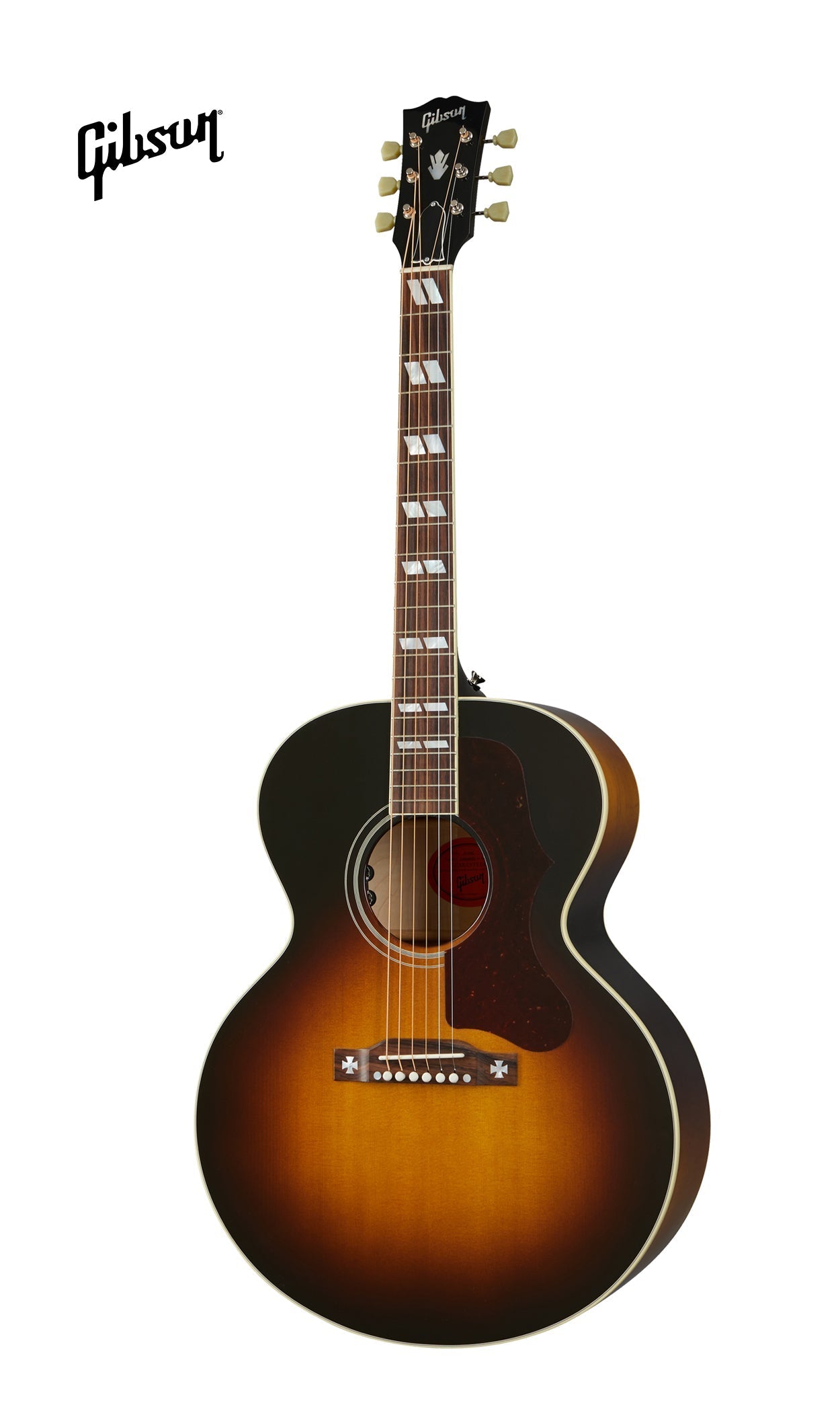 GIBSON J-185 ORIGINAL ACOUSTIC-ELECTRIC GUITAR - VINTAGE SUNBURST