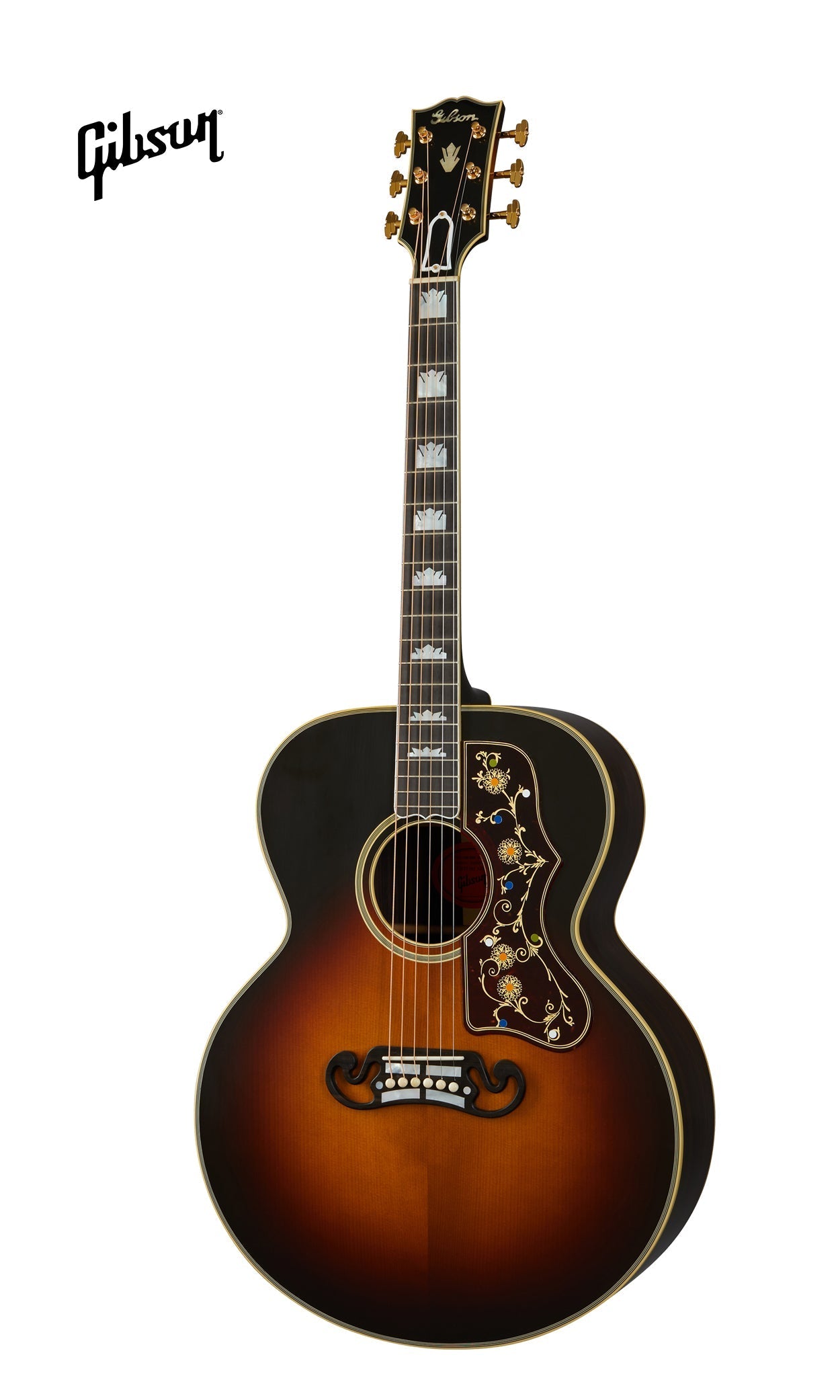 GIBSON PRE-WAR SJ-200 ROSEWOOD ACOUSTIC GUITAR - VINTAGE SUNBURST
