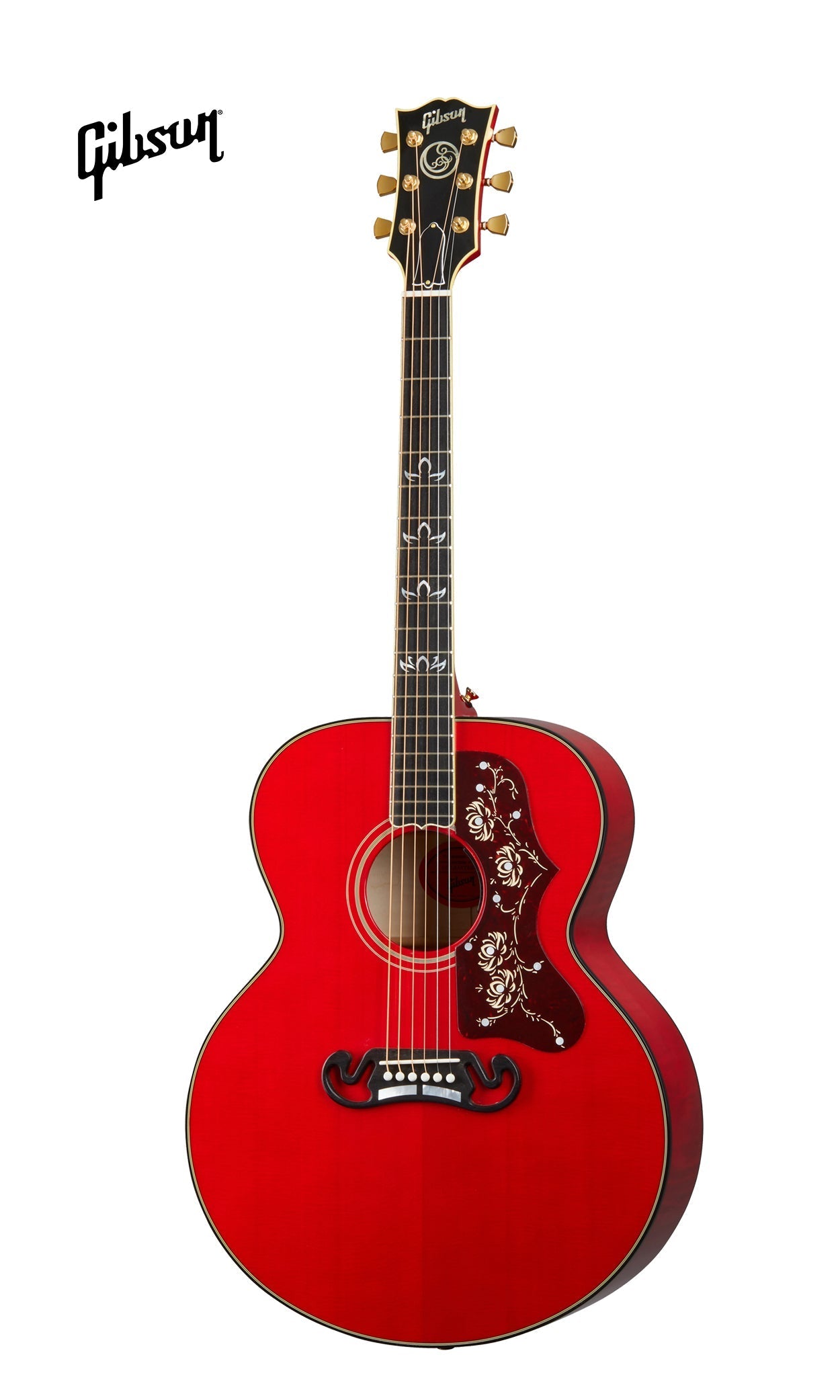 GIBSON ORIANTHI SJ-200 ACOUSTIC-ELECTRIC GUITAR - CHERRY