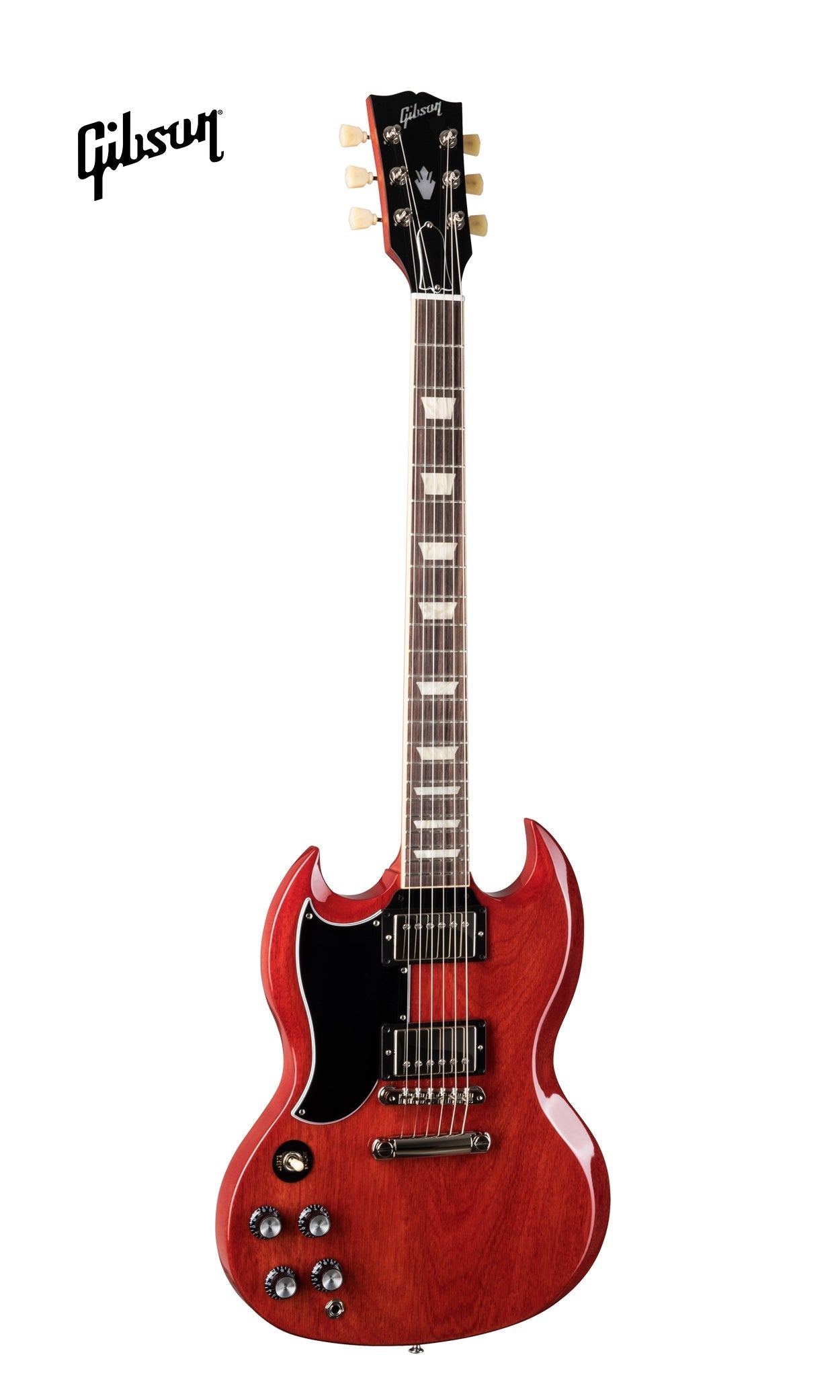 GIBSON SG STANDARD '61 LEFT-HANDED ELECTRIC GUITAR - VINTAGE CHERRY