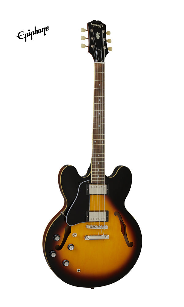Epiphone ES-335 Left-Handed Semi-Hollowbody Electric Guitar - Vintage Sunburst