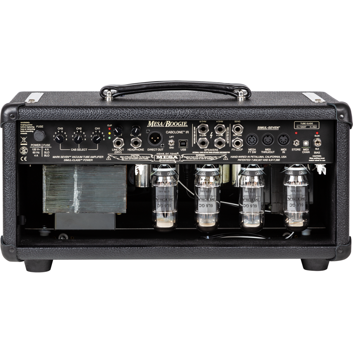Mesa Boogie Mark VII 90-/45-/25-watt Tube Amp Head - Black