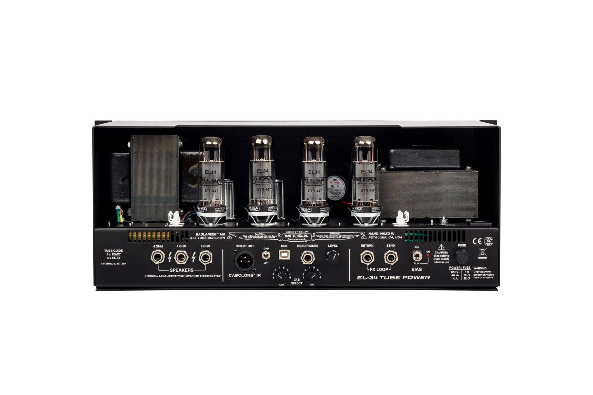 Mesa Boogie Rectifier Badlander 100-watt 2-channel Rackmount Tube Head