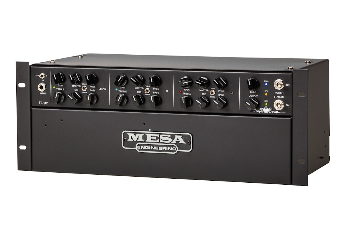 Mesa Boogie Triple Crown TC-50 - 50-watt Rackmount Tube Head