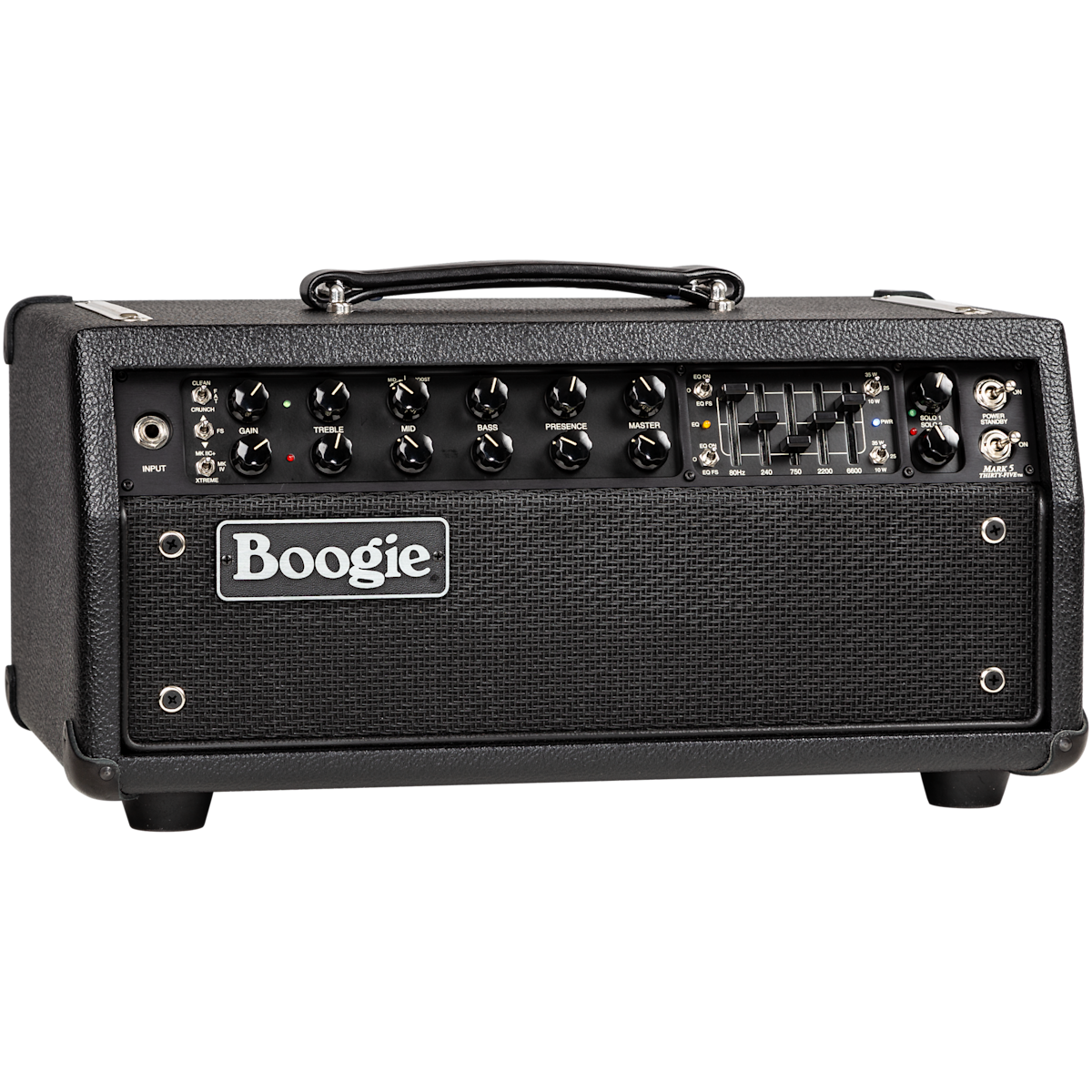 Mesa Boogie Mark Five:35 - 35-/25-/10-watt Tube Head - Black Bronco
