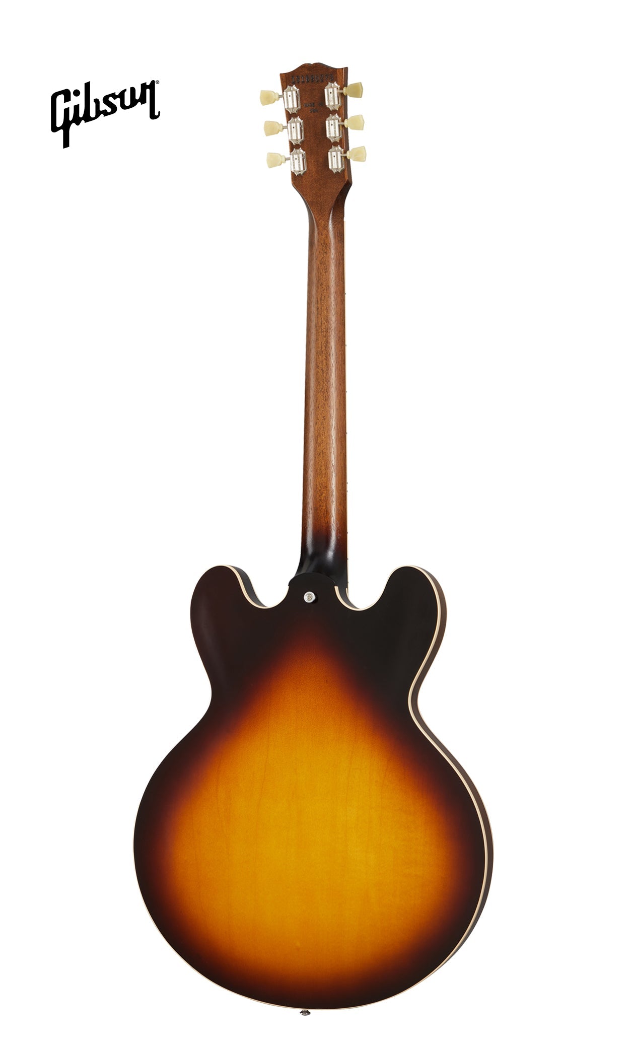 GIBSON ES-335 SATIN SEMI-HOLLOWBODY ELECTRIC GUITAR - SATIN VINTAGE BURST