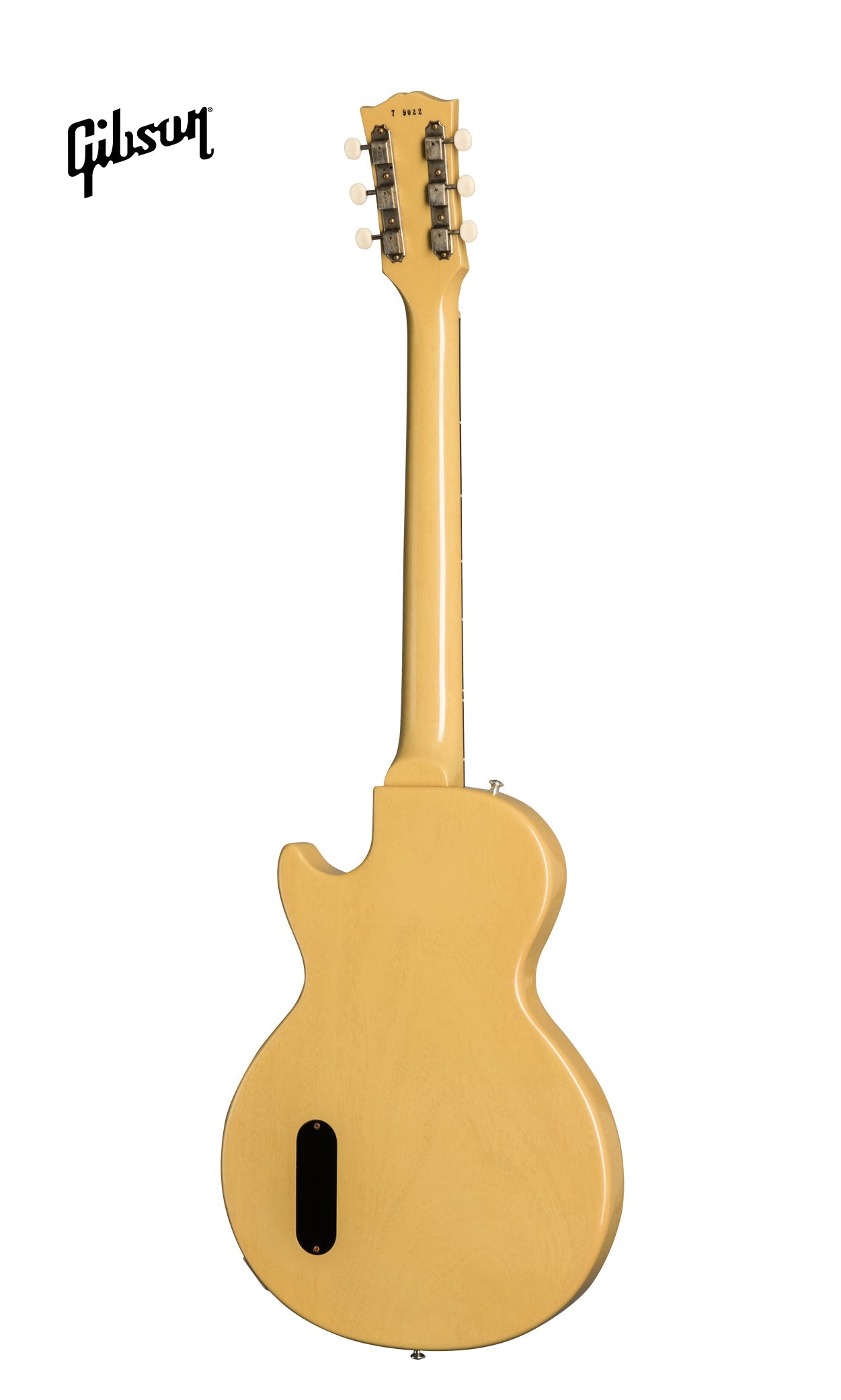 GIBSON 1957 LES PAUL JUNIOR SINGLE CUT REISSUE VOS ELECTRIC GUITAR - TV YELLOW