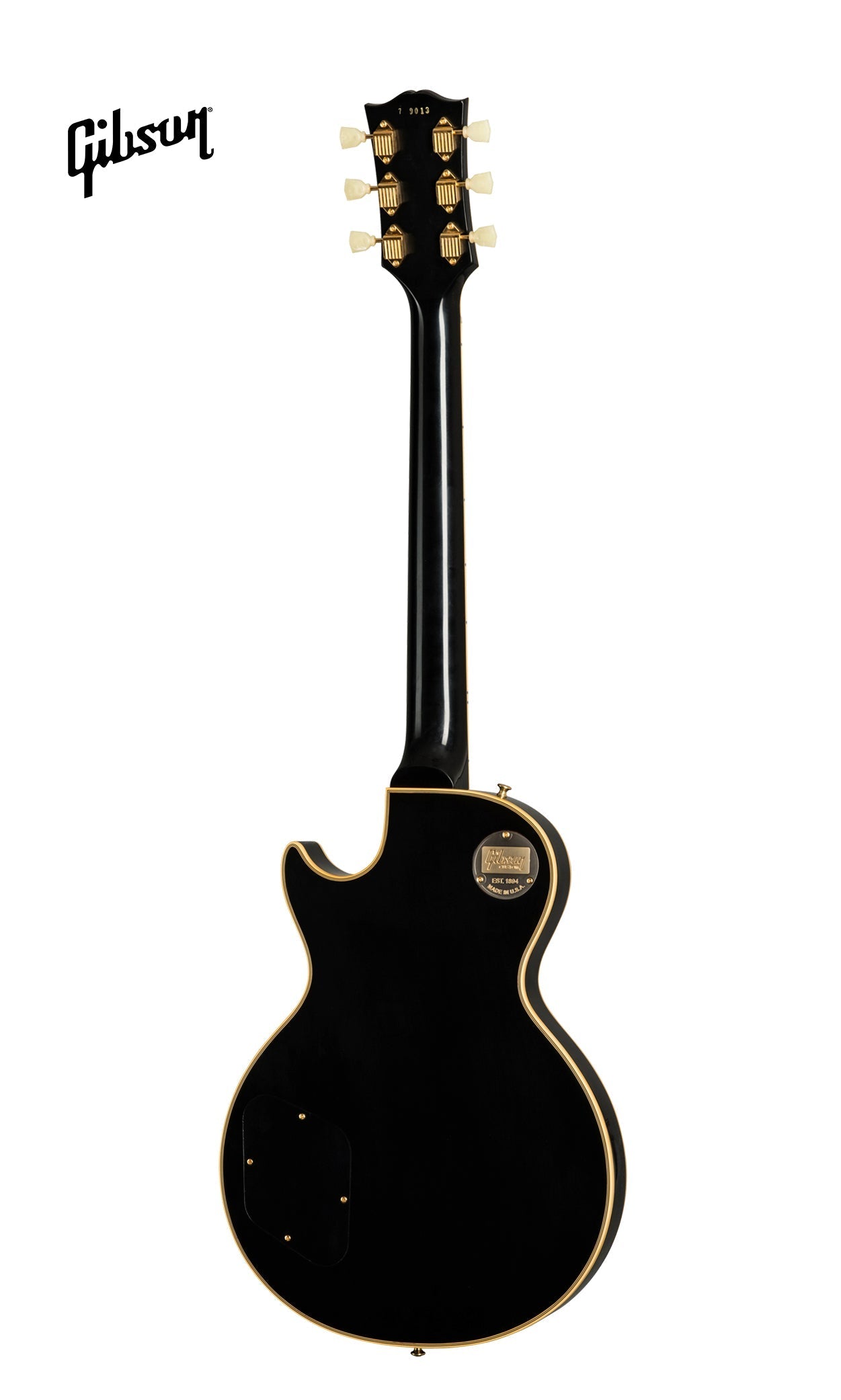 GIBSON 1957 LES PAUL CUSTOM REISSUE 2-PICKUP VOS ELECTRIC GUITAR - EBONY
