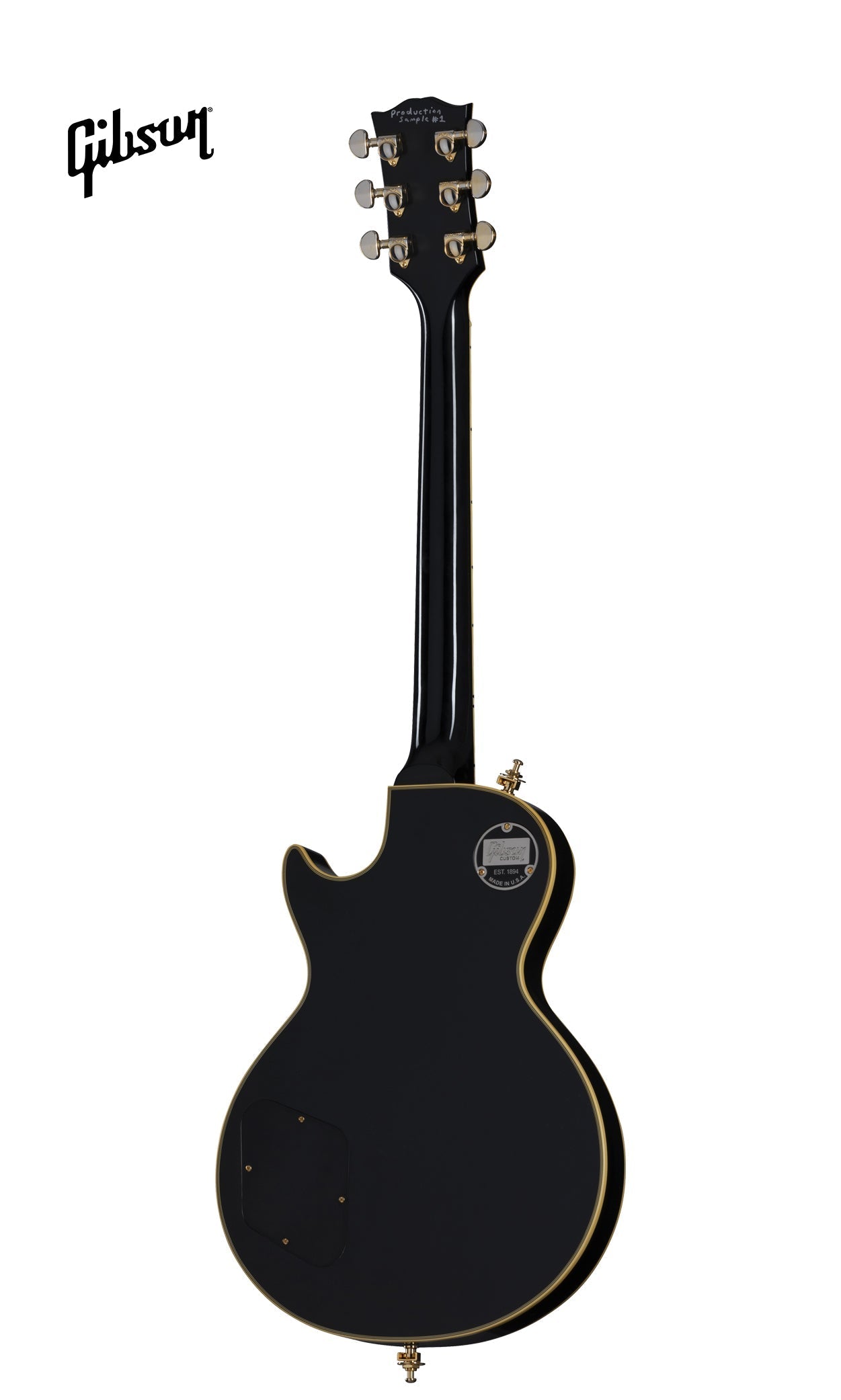 GIBSON PETER FRAMPTON "PHENIX" INSPIRED LES PAUL CUSTOM VOS ELECTRIC GUITAR - EBONY