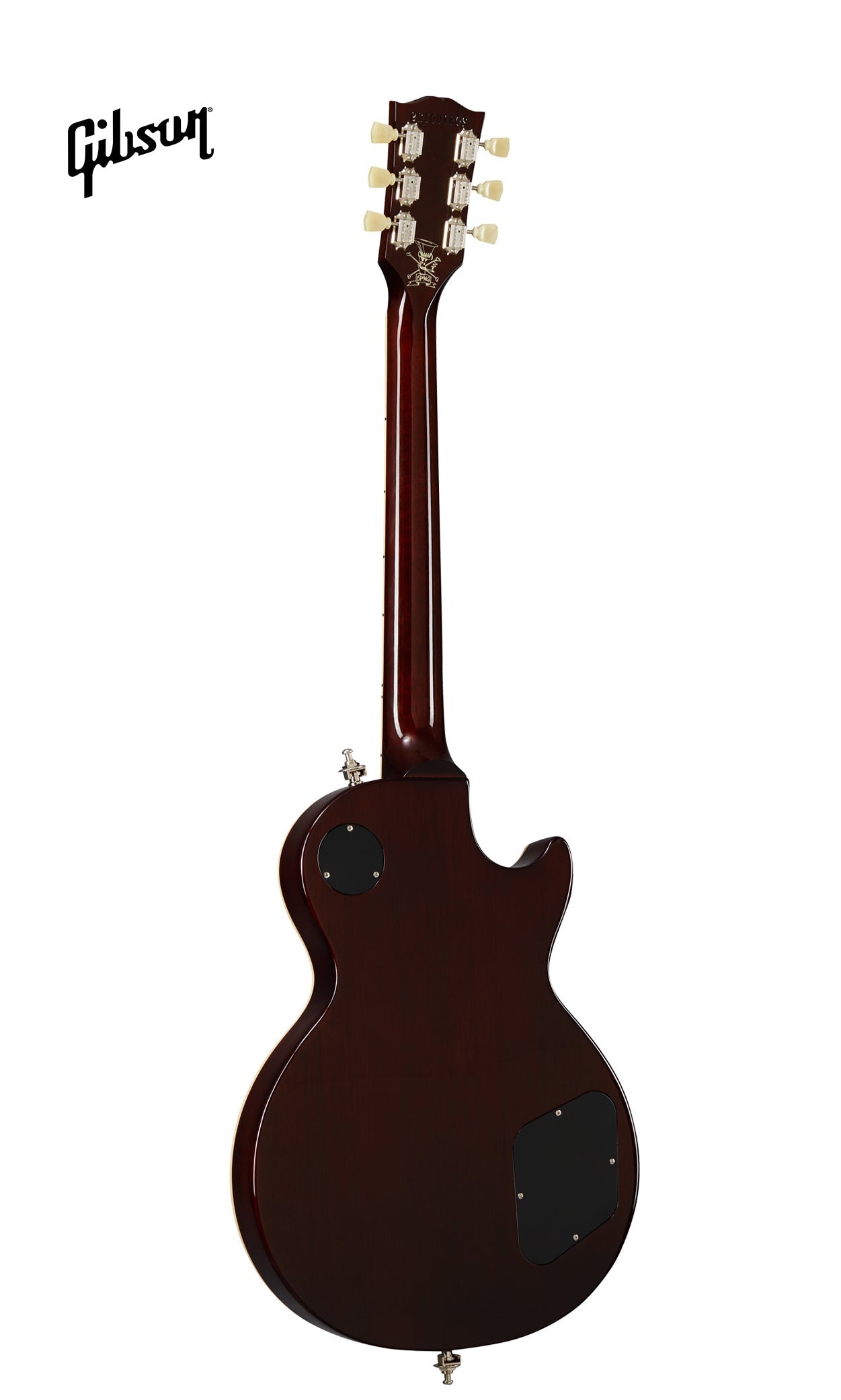 GIBSON SLASH "VICTORIA" LES PAUL STANDARD LEFT-HANDED ELECTRIC GUITAR - GOLDTOP DARK BACK