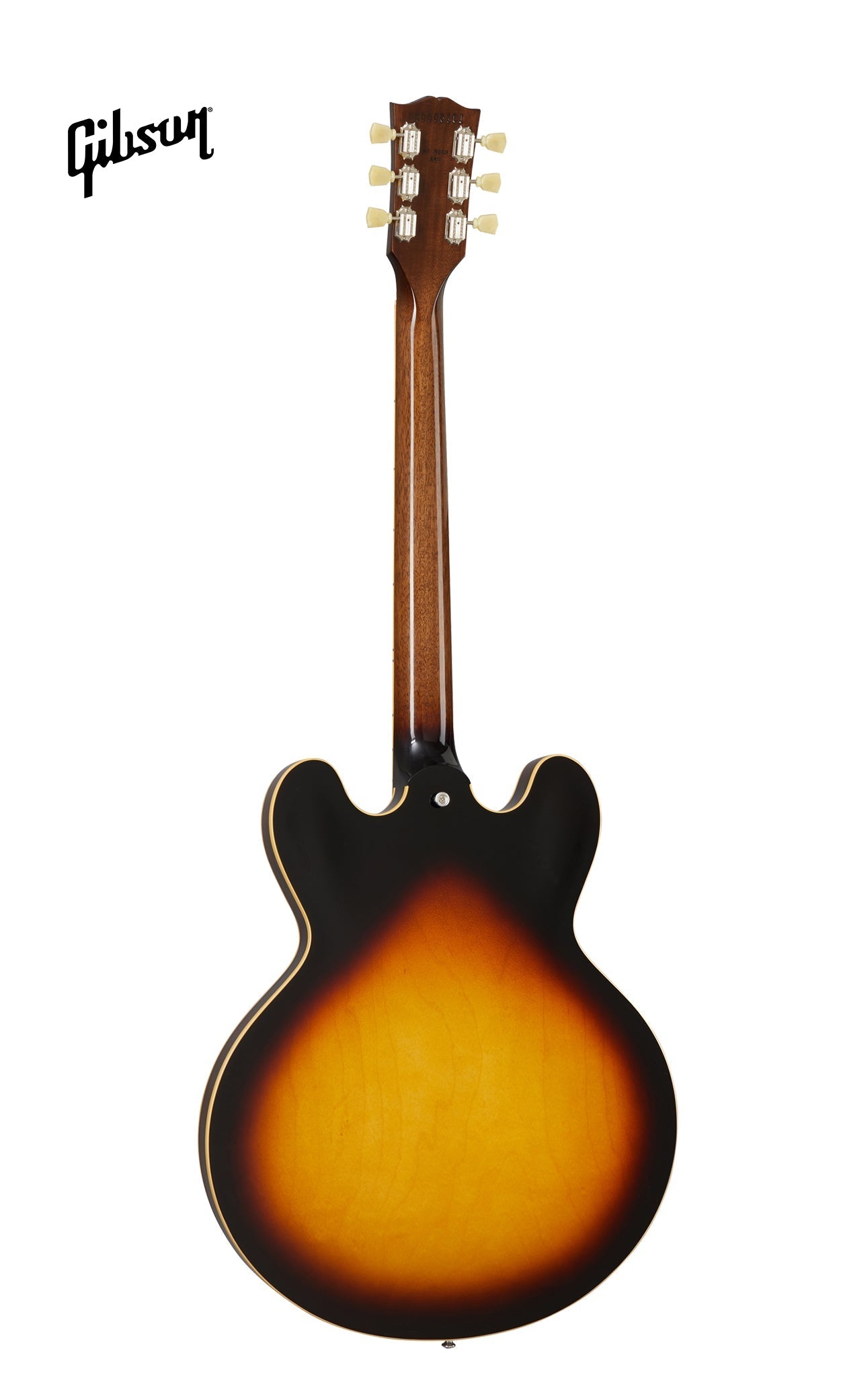 GIBSON ES-335 LEFT-HANDED SEMI-HOLLOWBODY ELECTRIC GUITAR - VINTAGE BURST