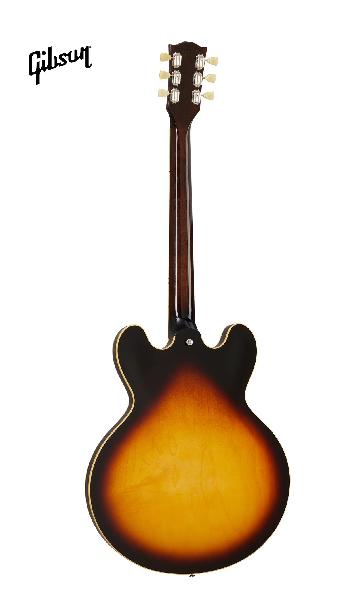 GIBSON ES-345 LEFT-HANDED SEMI-HOLLOWBODY ELECTRIC GUITAR - VINTAGE BURST