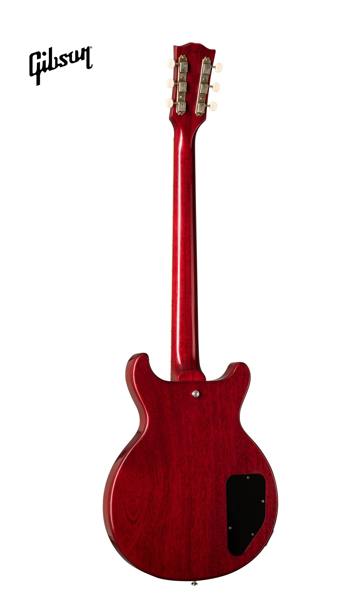 GIBSON 1960 LES PAUL SPECIAL DOUBLE CUT REISSUE VOS LEFT-HANDED ELECTRIC GUITAR - CHERRY RED