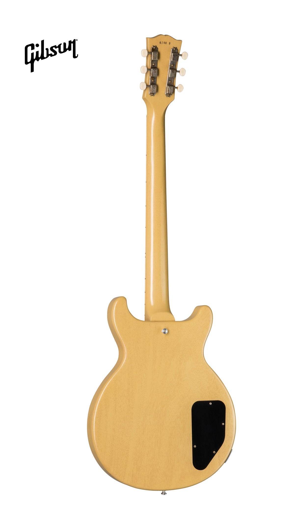 GIBSON 1960 LES PAUL SPECIAL DOUBLE CUT REISSUE VOS LEFT-HANDED ELECTRIC GUITAR - TV YELLOW