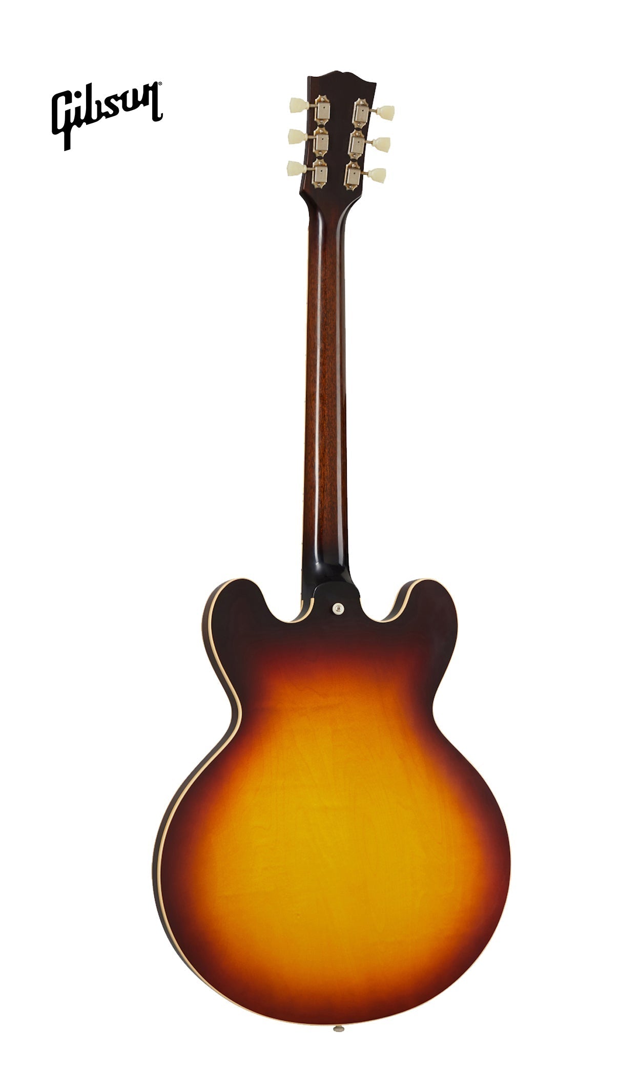 GIBSON 1959 ES-335 REISSUE VOS SEMI-HOLLOWBODY LEFT-HANDED ELECTRIC GUITAR - VINTAGE BURST