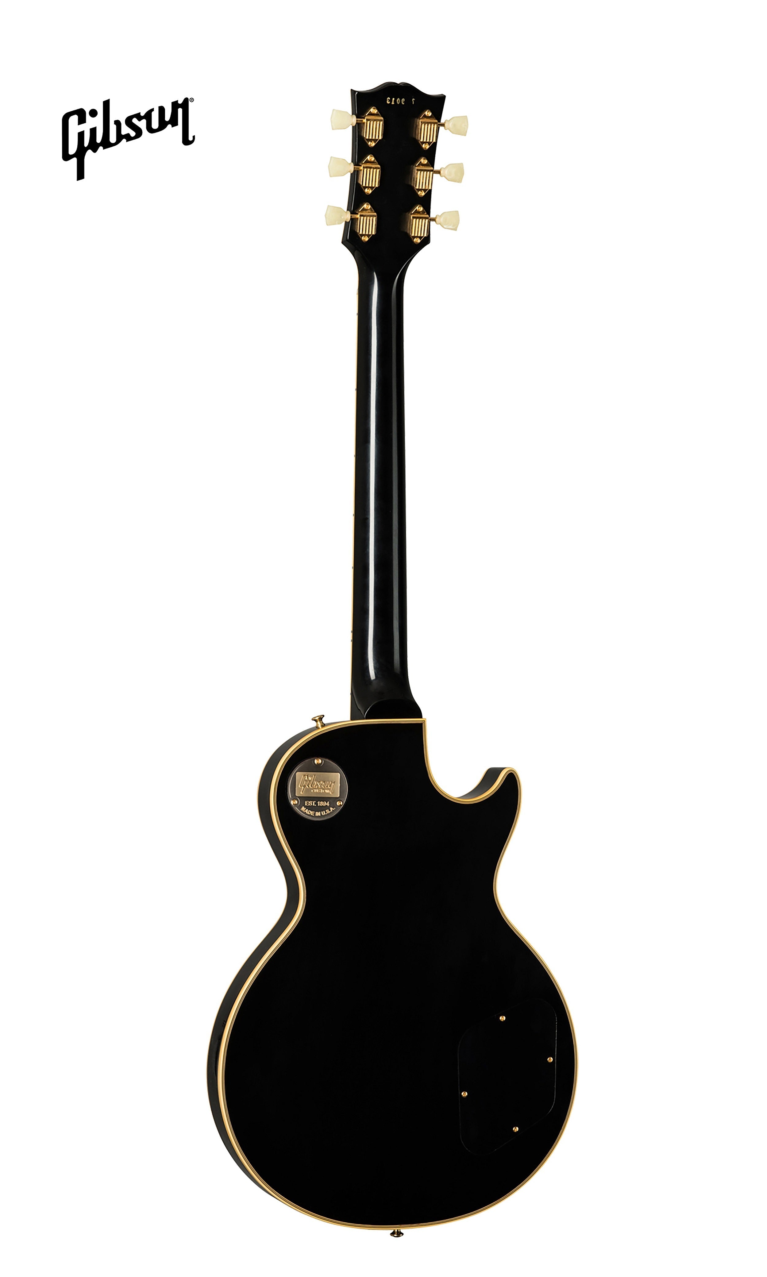 GIBSON 1957 LES PAUL CUSTOM REISSUE 2-PICKUP VOS LEFT-HANDED ELECTRIC GUITAR - EBONY
