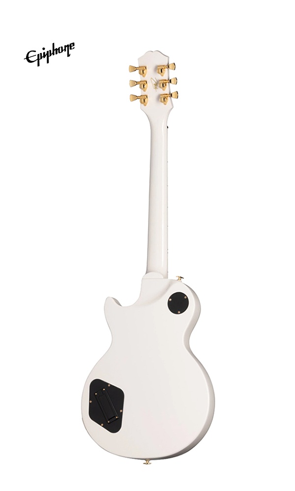 Epiphone Matt Heafy Les Paul Custom Origins Electric Guitar, Case Included - Bone White