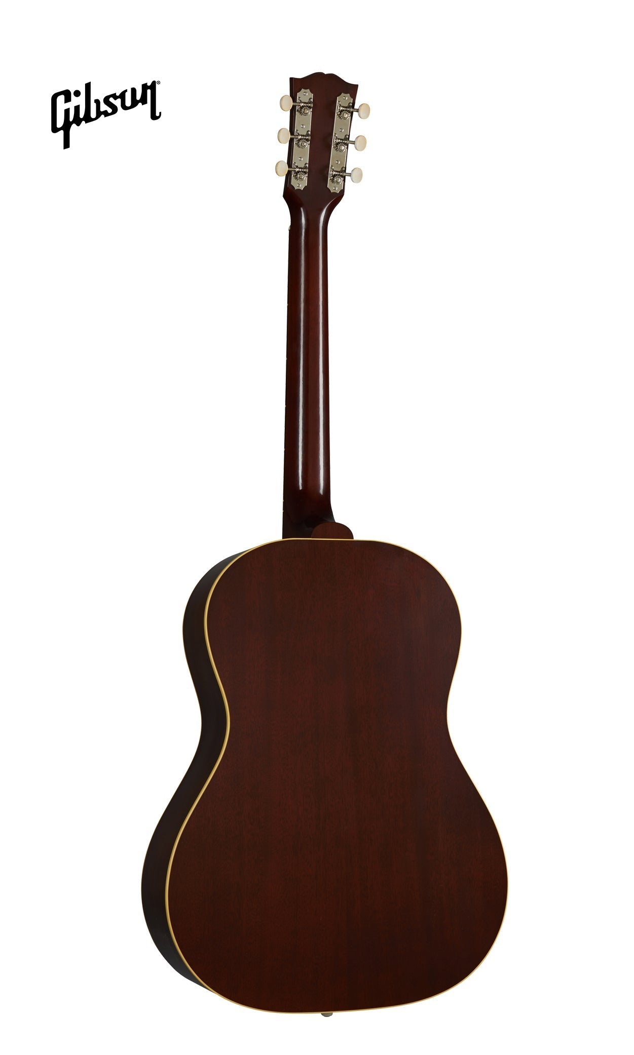 GIBSON 1942 BANNER LG-2 LEFT-HANDED ACOUSTIC GUITAR - VINTAGE SUNBURST