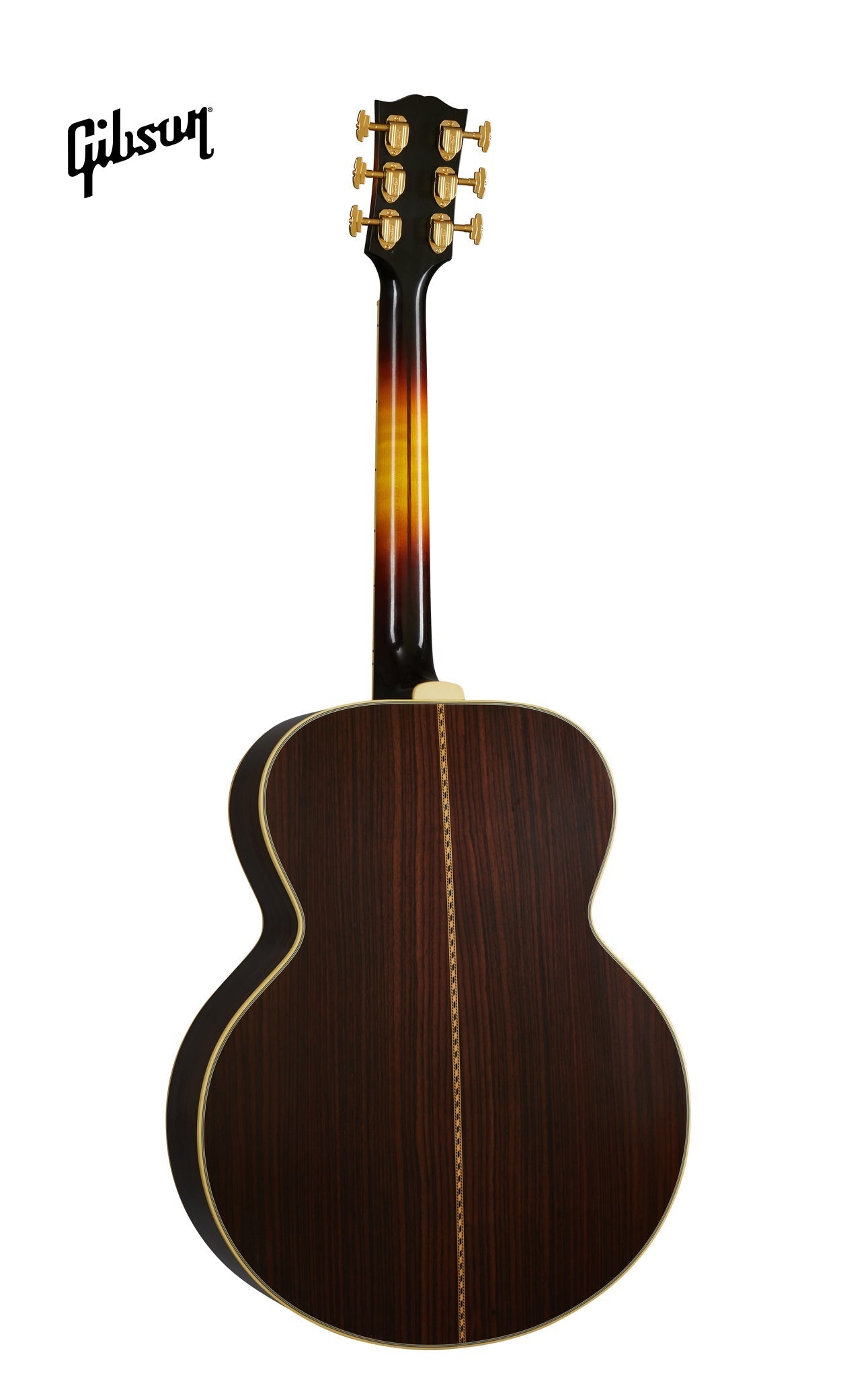 GIBSON PRE-WAR SJ-200 ROSEWOOD LEFT-HANDED ACOUSTIC GUITAR - VINTAGE SUNBURST