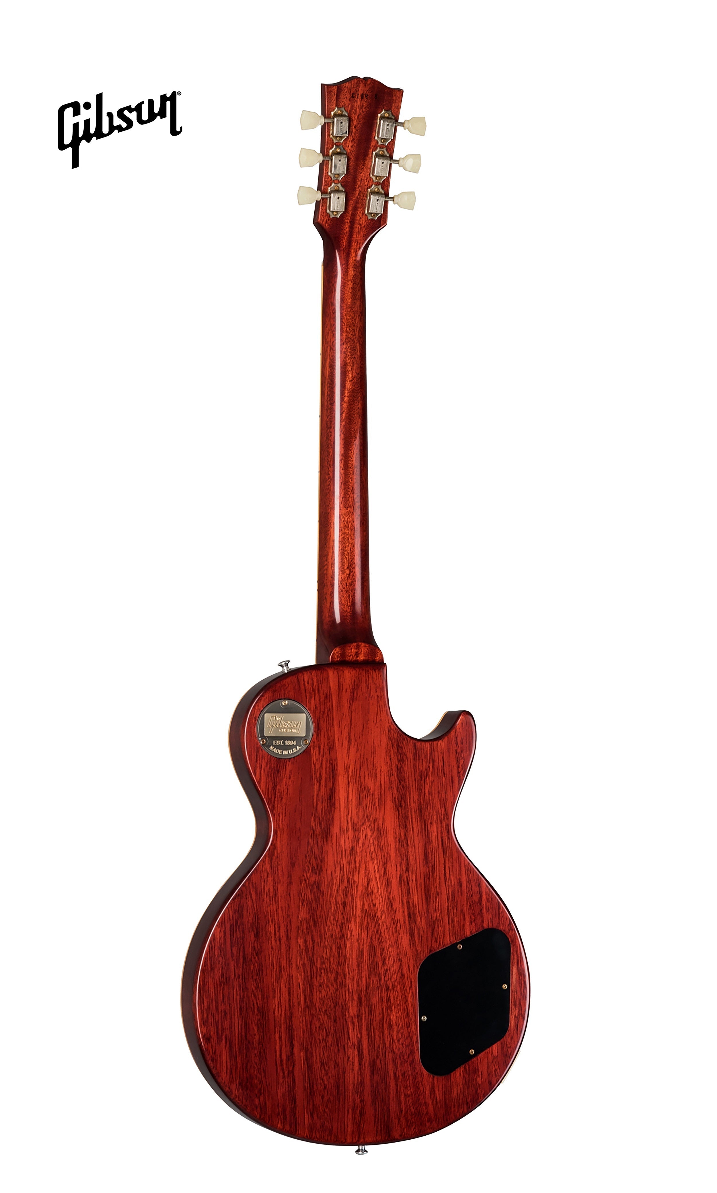 GIBSON 1958 LES PAUL STANDARD REISSUE VOS LEFT-HANDED ELECTRIC GUITAR - WASHED CHERRY SUNBURST