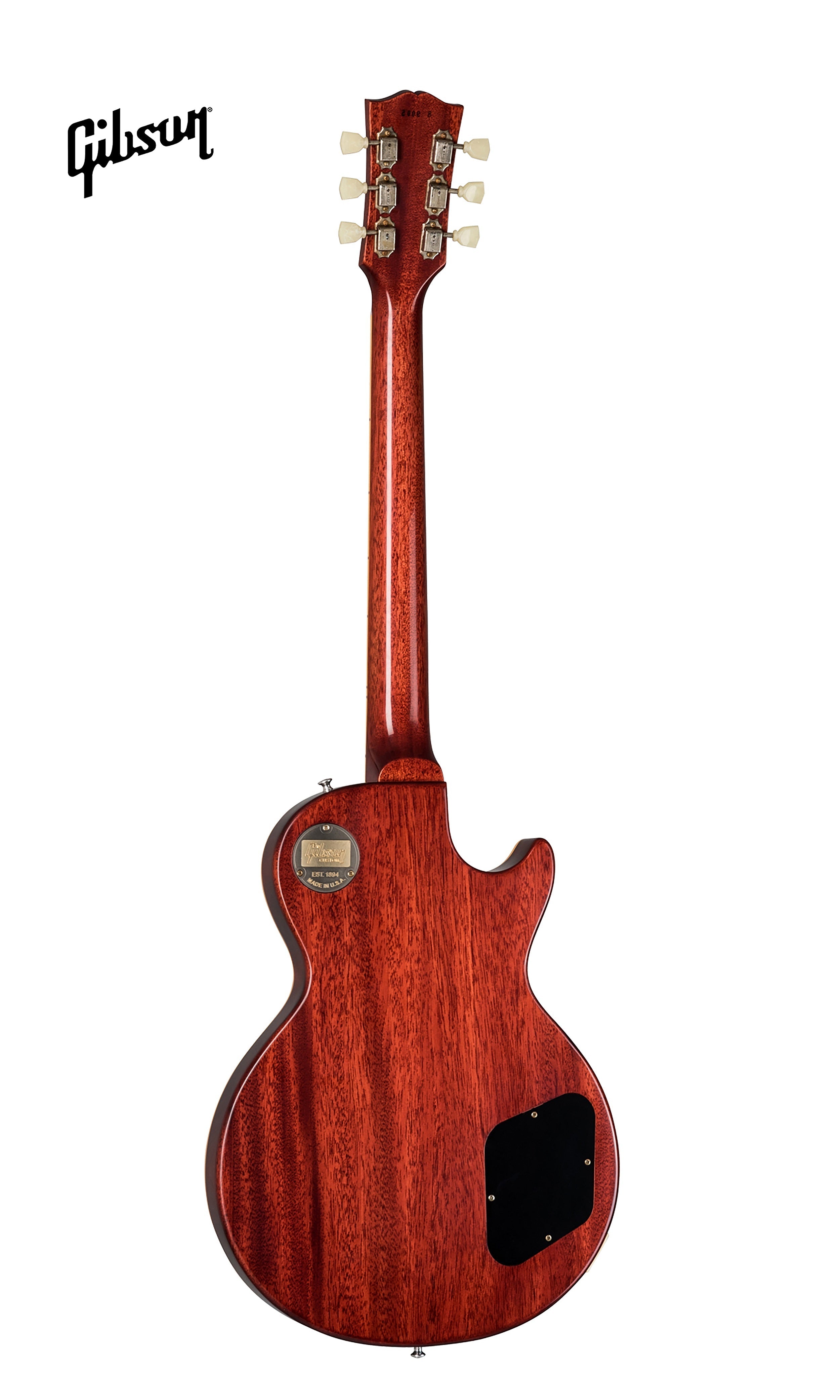 GIBSON 1958 LES PAUL STANDARD REISSUE VOS LEFT-HANDED ELECTRIC GUITAR - BOURBON BURST