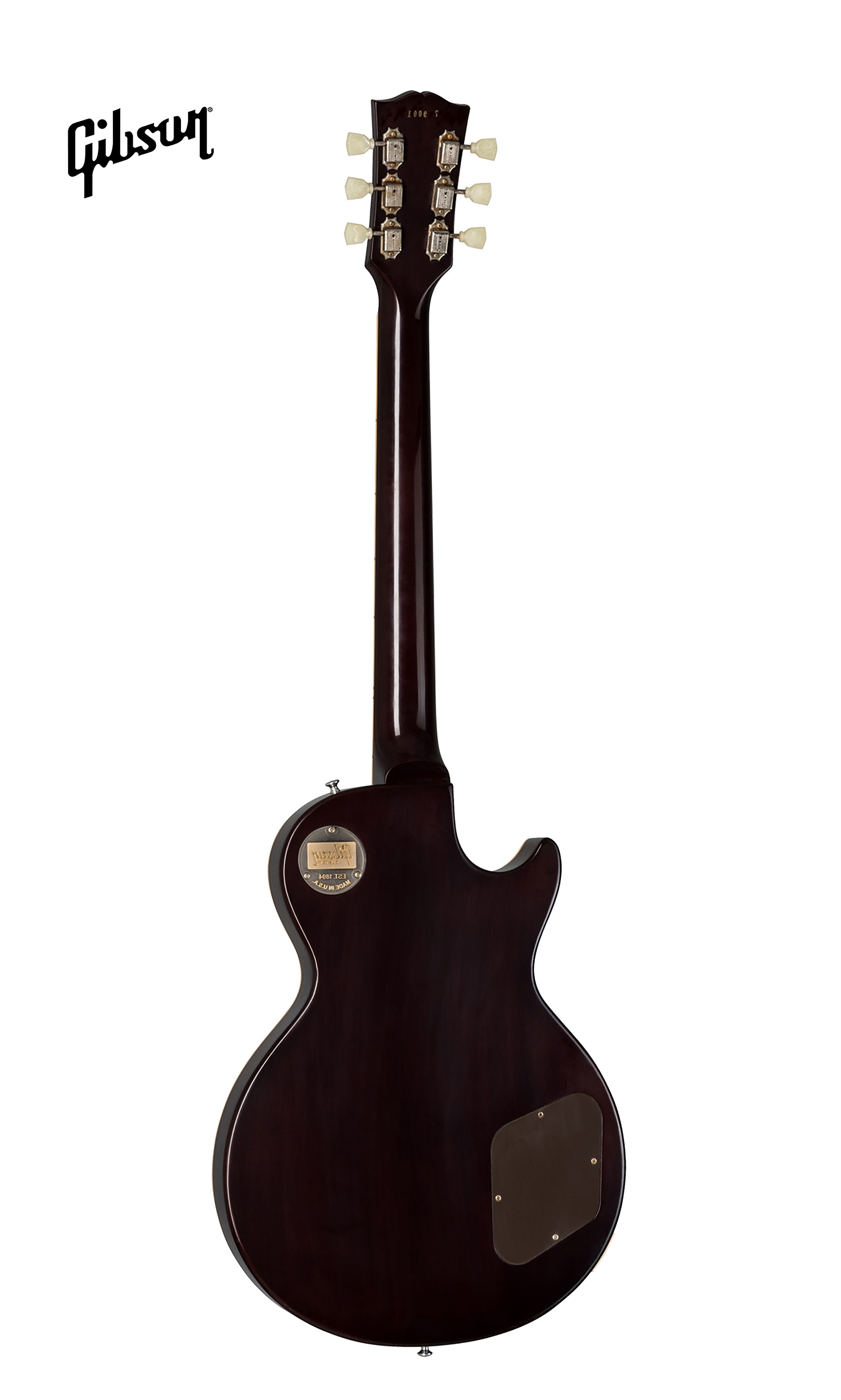 GIBSON 1957 LES PAUL GOLDTOP DARKBACK REISSUE VOS LEFT-HANDED ELECTRIC GUITAR - DOUBLE GOLD