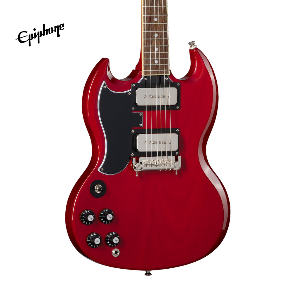 Epiphone Tony Iommi SG Special Left-Handed Electric Guitar, Case Included - Vintage Cherry