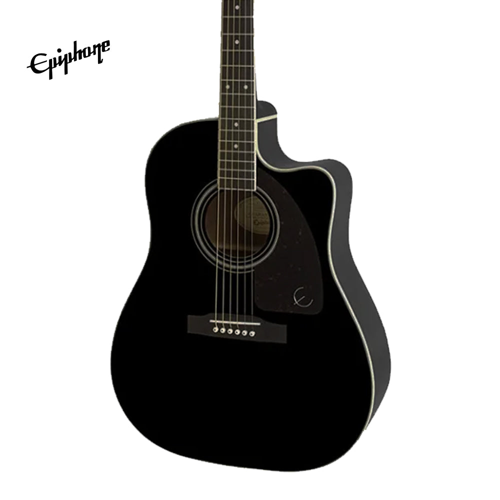 Epiphone J-45 EC Studio Acoustic-Electric Guitar - Ebony
