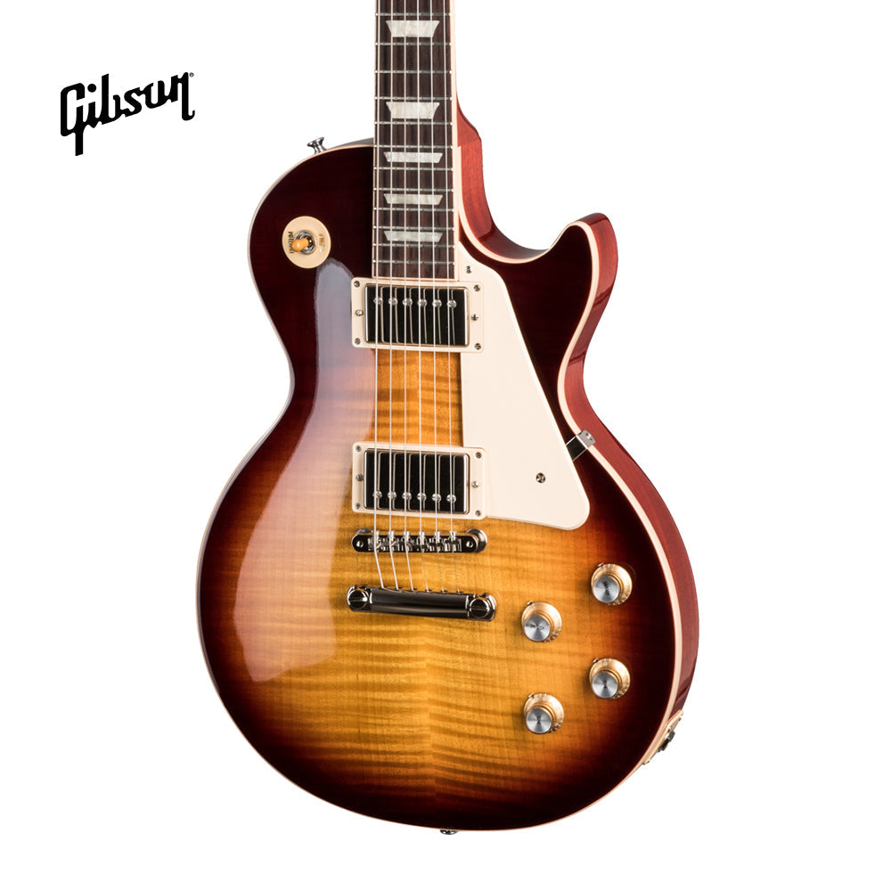 GIBSON LES PAUL STANDARD 60S FIGURED TOP ELECTRIC GUITAR - BOURBON BURST