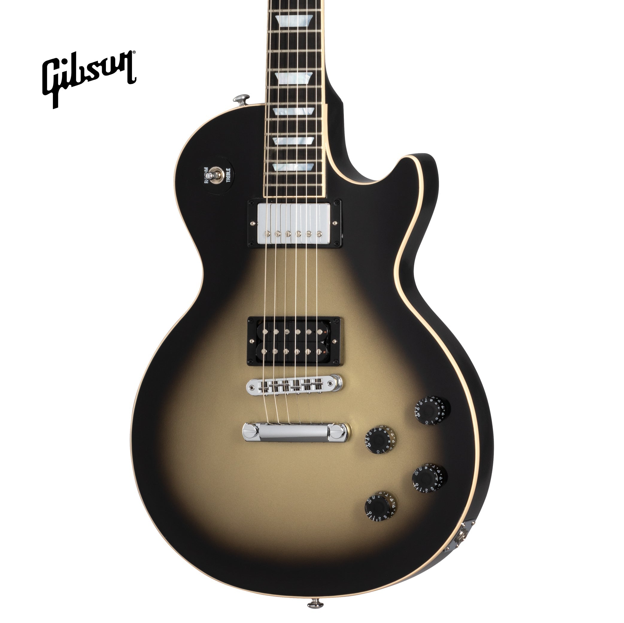 GIBSON ADAM JONES LES PAUL STANDARD ELECTRIC GUITAR - SILVERBURST