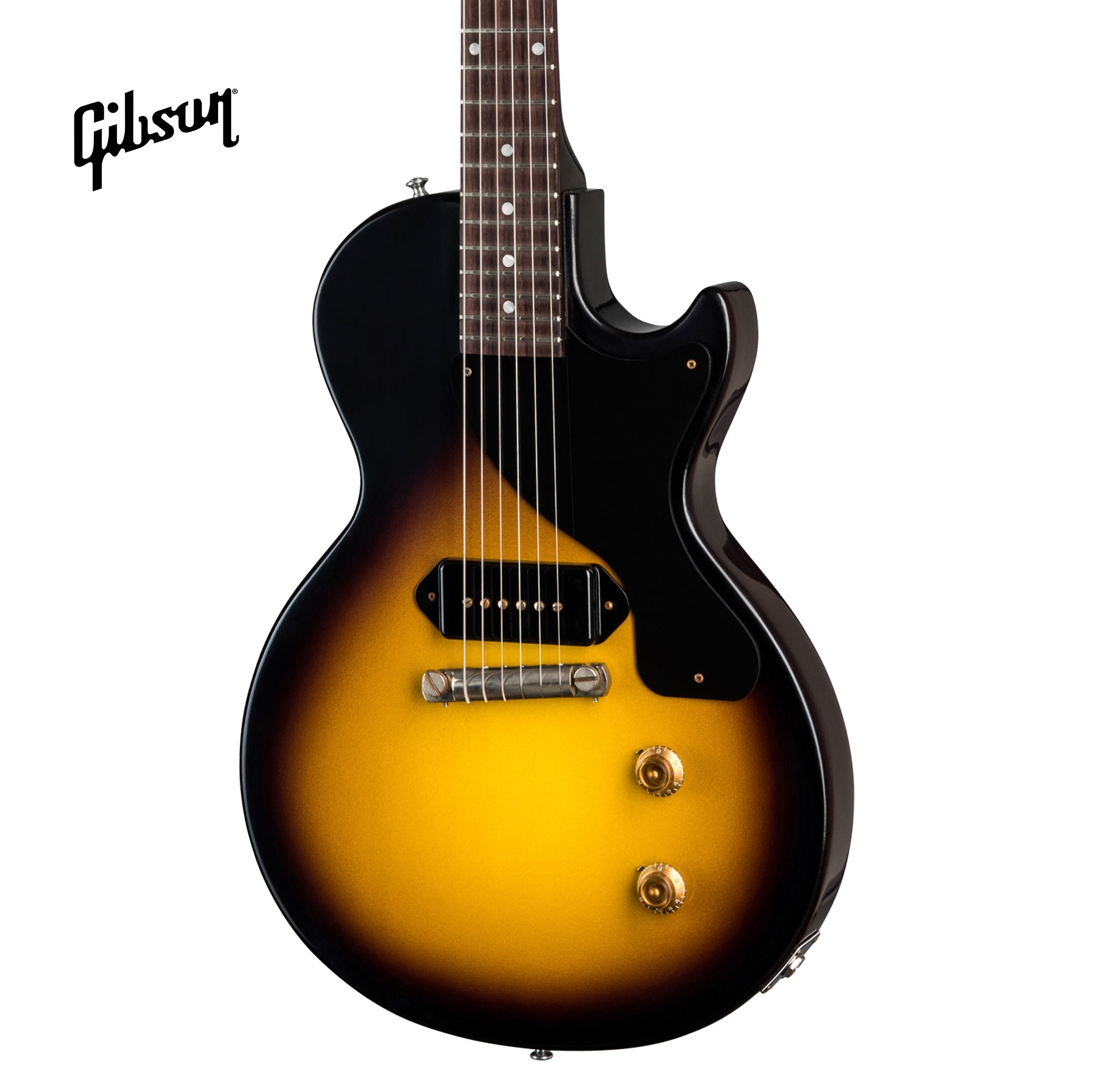 GIBSON 1957 LES PAUL JUNIOR SINGLE CUT REISSUE VOS ELECTRIC GUITAR - VINTAGE SUNBURST