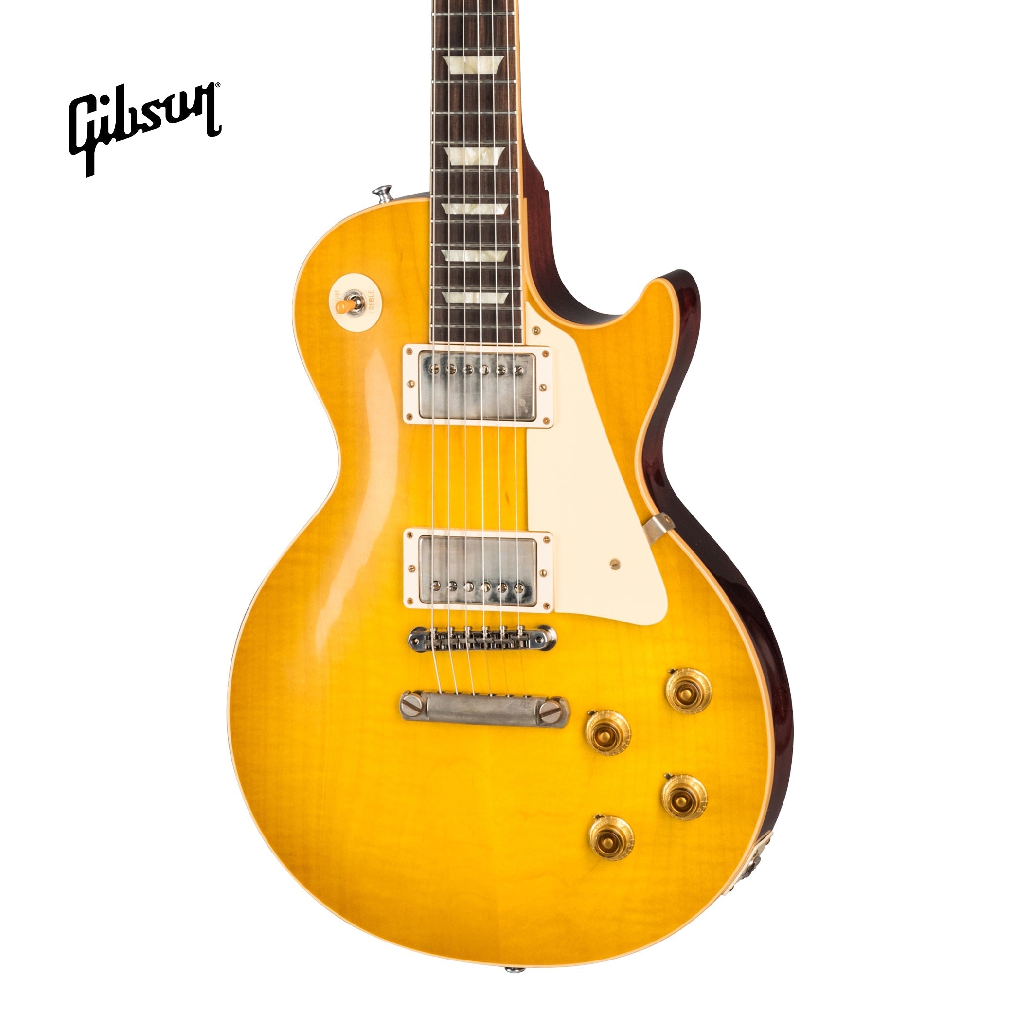 GIBSON 1958 LES PAUL STANDARD REISSUE VOS ELECTRIC GUITAR - LEMON BURST